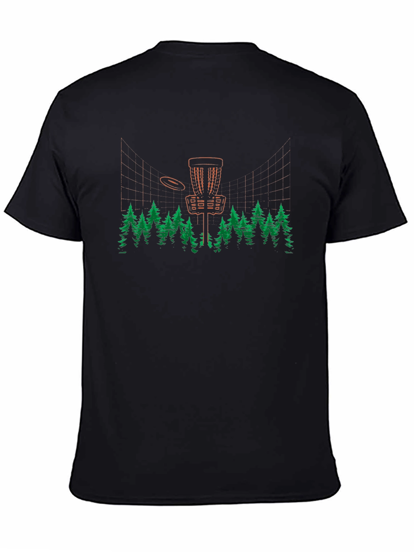 Disc Golf Basket T-Shirt | Nature Course Apparel - 4