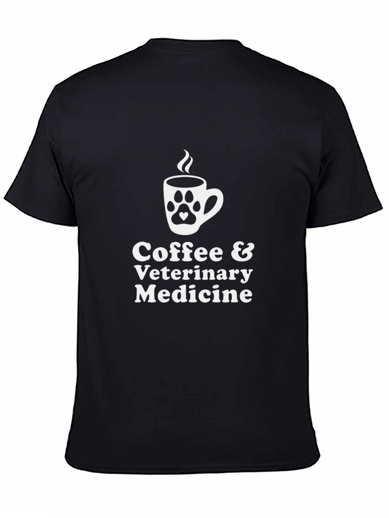 Coffee & Veterinary Medicine T-Shirt - Pet Lover Tee - 4