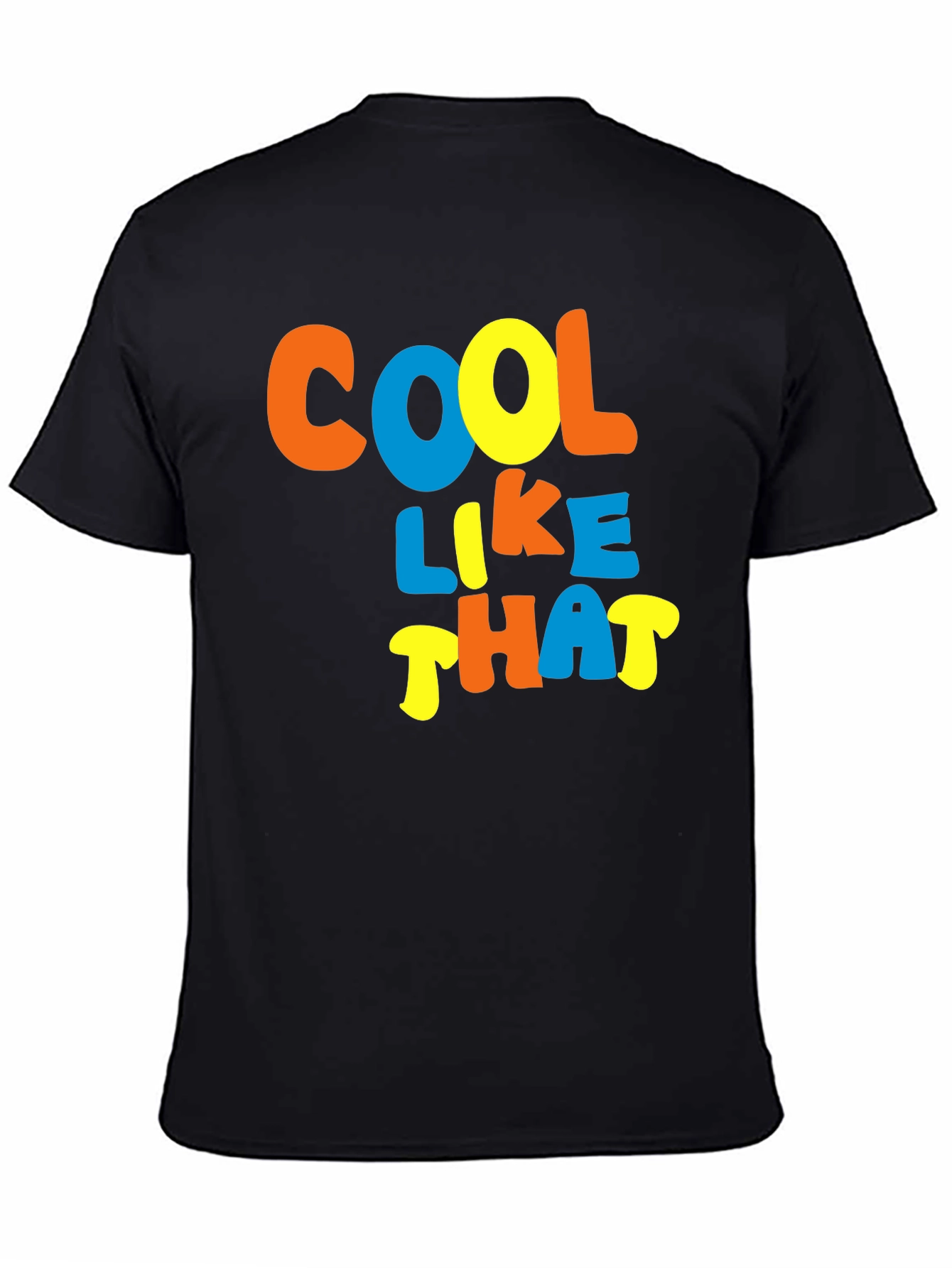 Black Cool Like That Graphic T-Shirt - Bold Statement Tee view 4