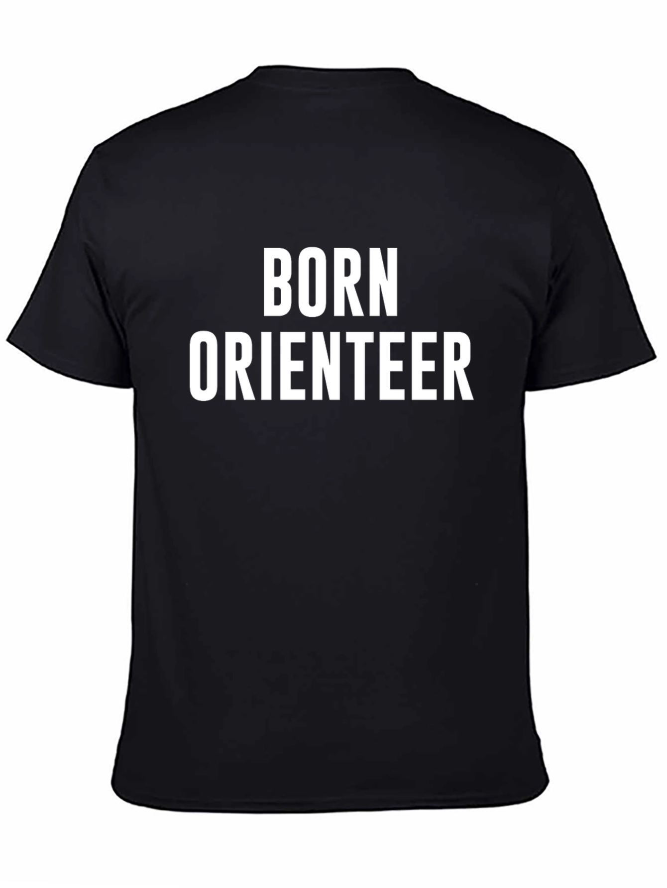 Black Born Orienteer Black T-Shirt view 4