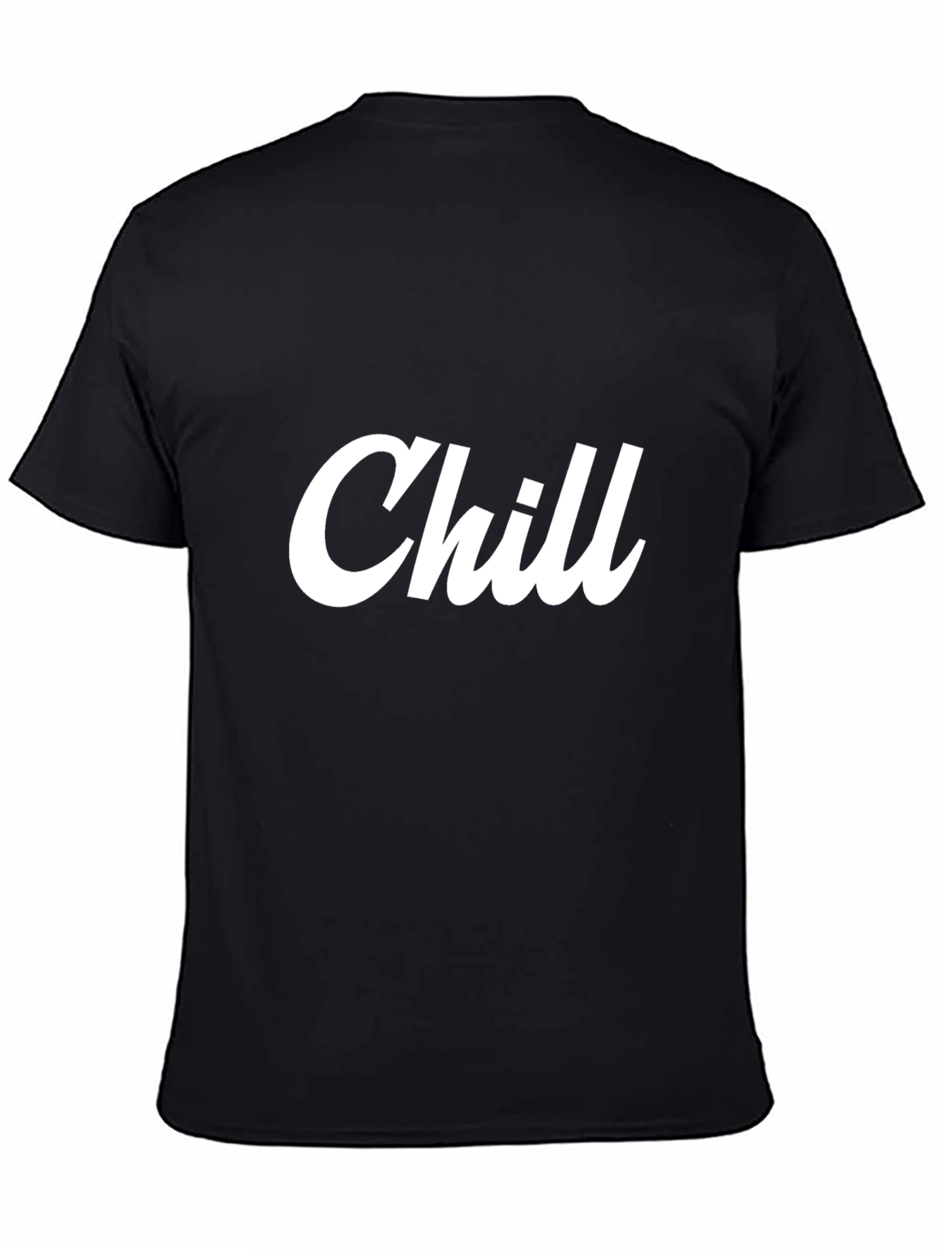 Black Chill Graphic T-Shirt - Relaxed Style view 4
