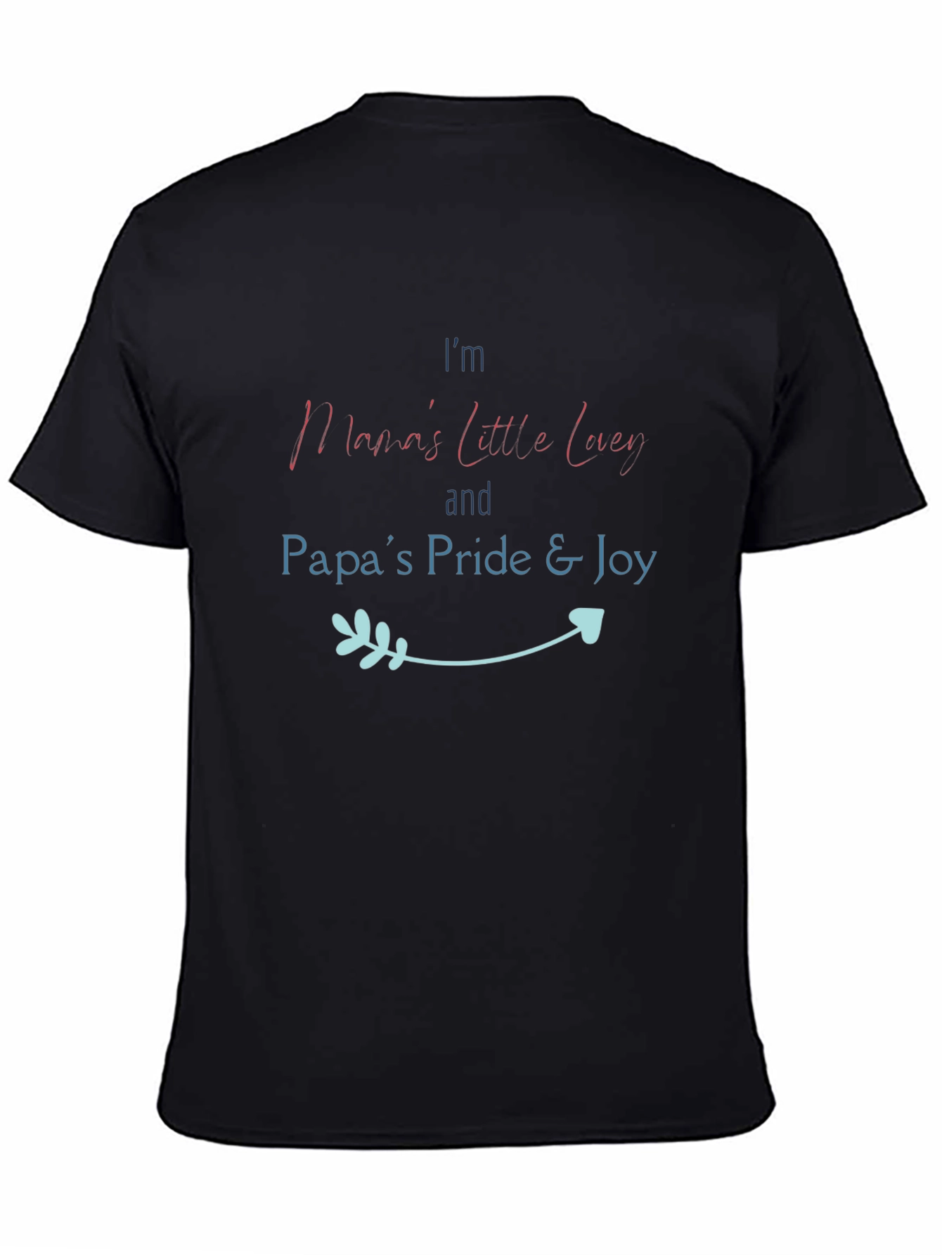 Black Mama's Little Lucey, Papa's Pride & Joy T-Shirt view 4