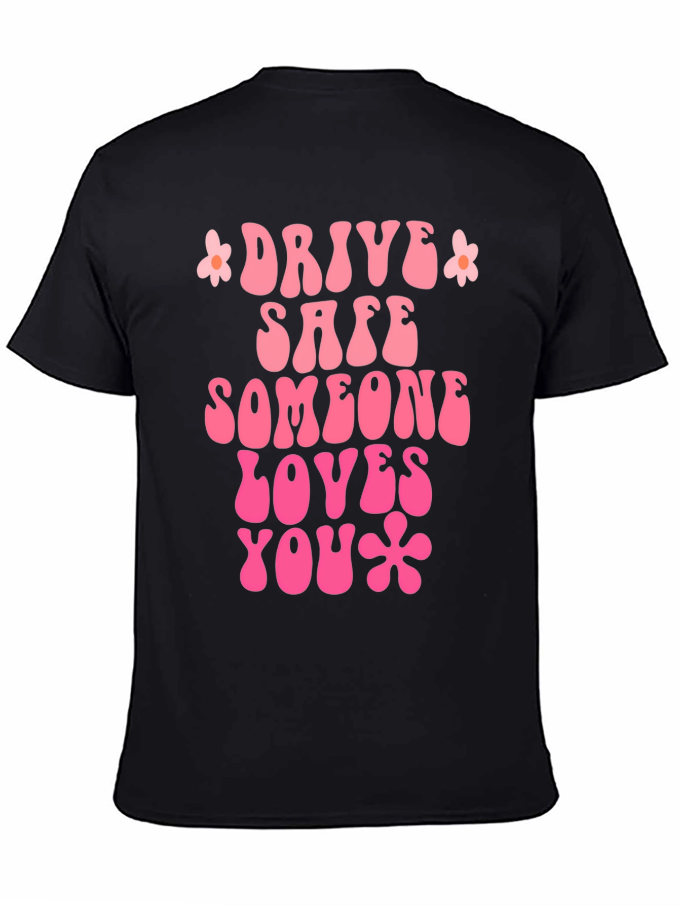 Black Drive Safe Graphic Tee - Retro Style view 4