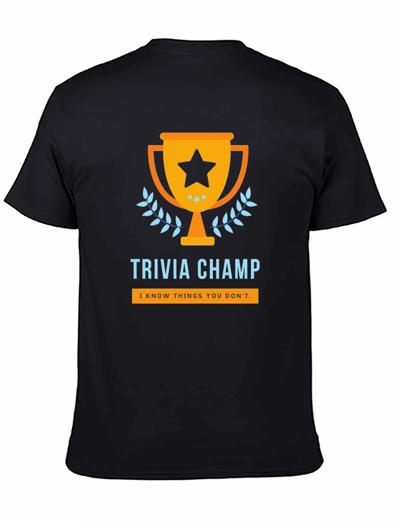 Trivia Champ Graphic T-Shirt - 4
