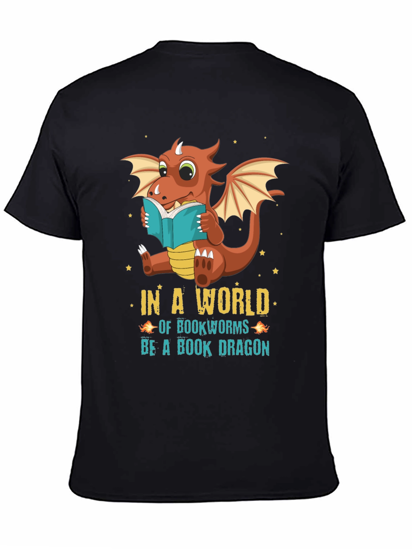 Black Book Dragon T-Shirt view 4
