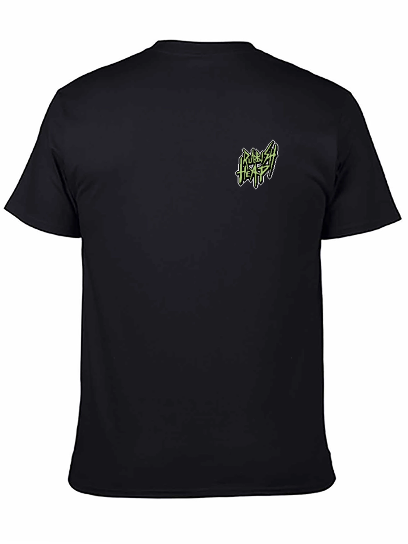 Rubbish Heap Black Graphic Tee - Trendy Casual Wear - 4