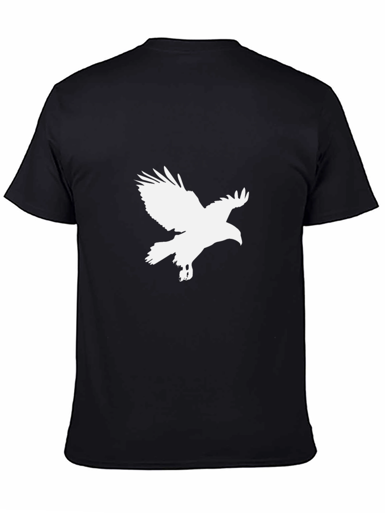 Black Eagle Graphic Black T-Shirt view 4