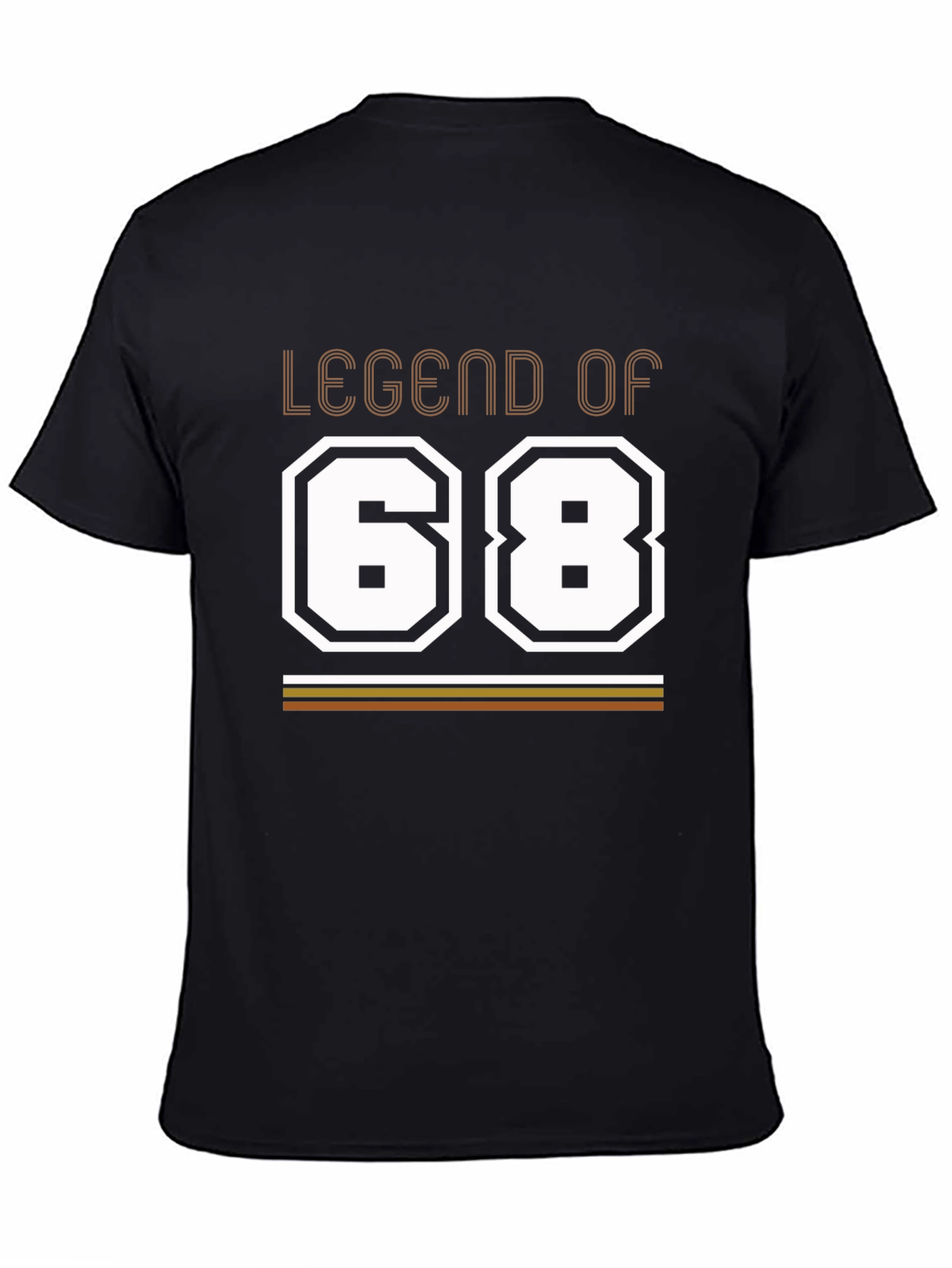 Black Legend of 68 T-Shirt - Retro Style view 4