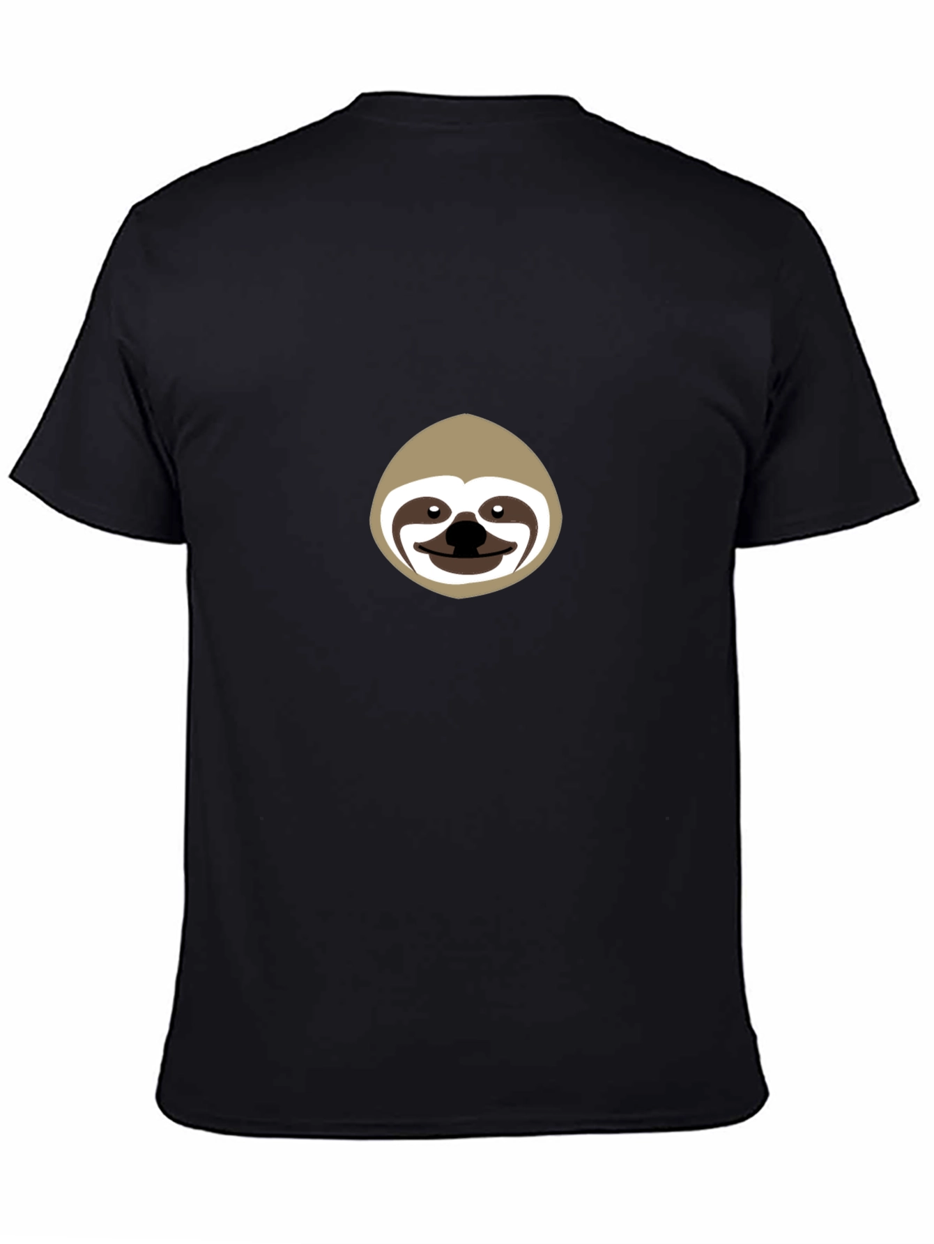 Black Sloth Graphic Tee - Casual Comfort view 4