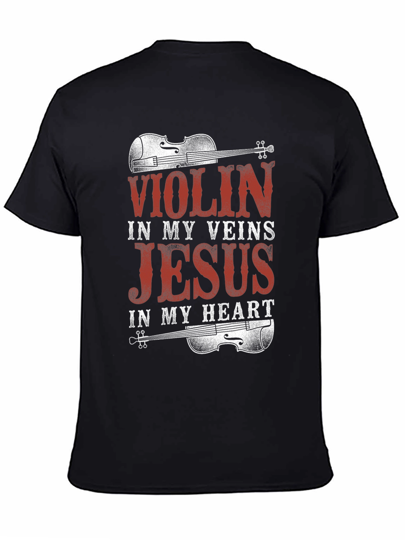 Black Violin Jesus Graphic Tee view 4