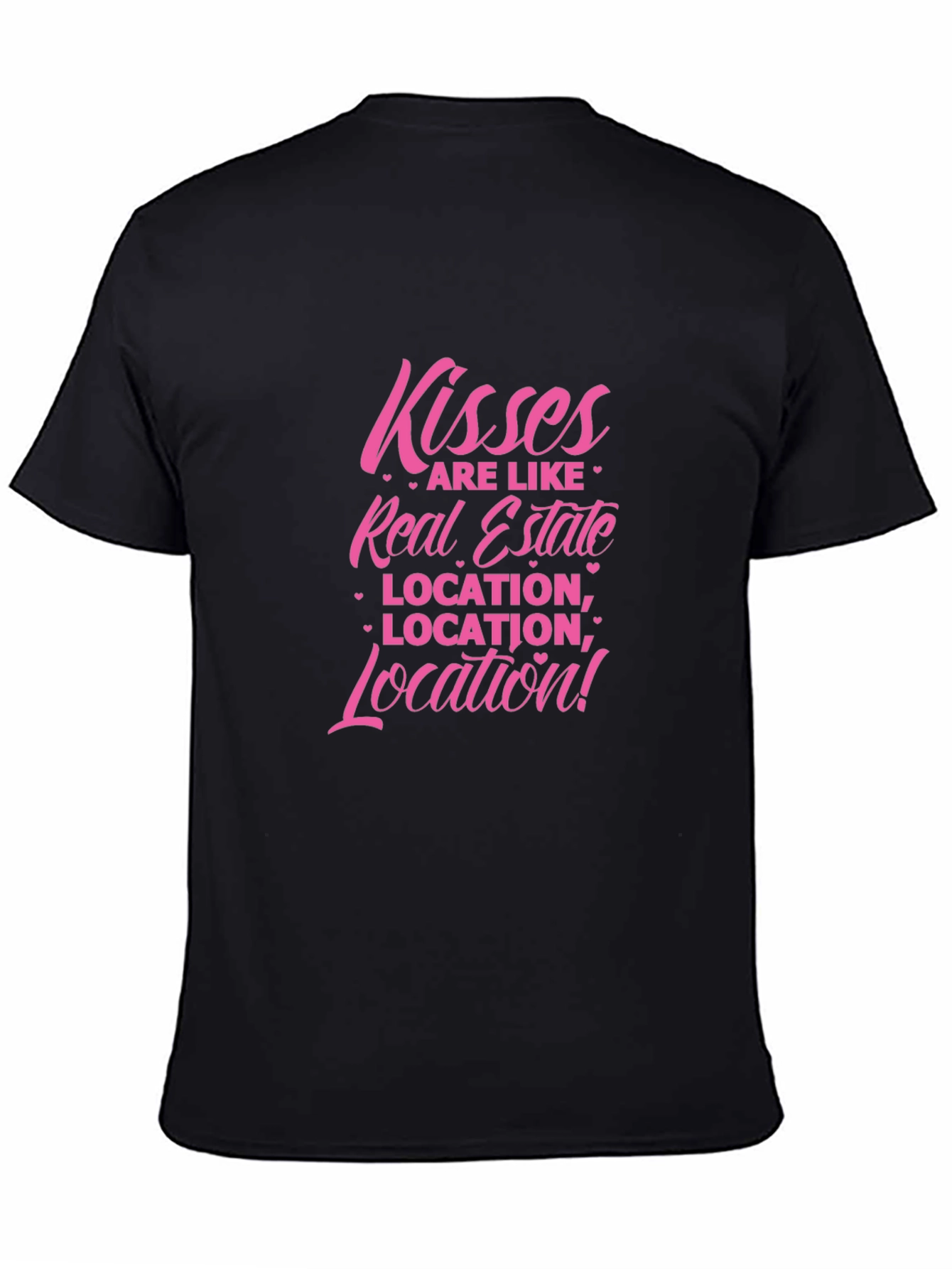 Black Kisses Real Estate Graphic Tee - Location! Location! Location! view 4