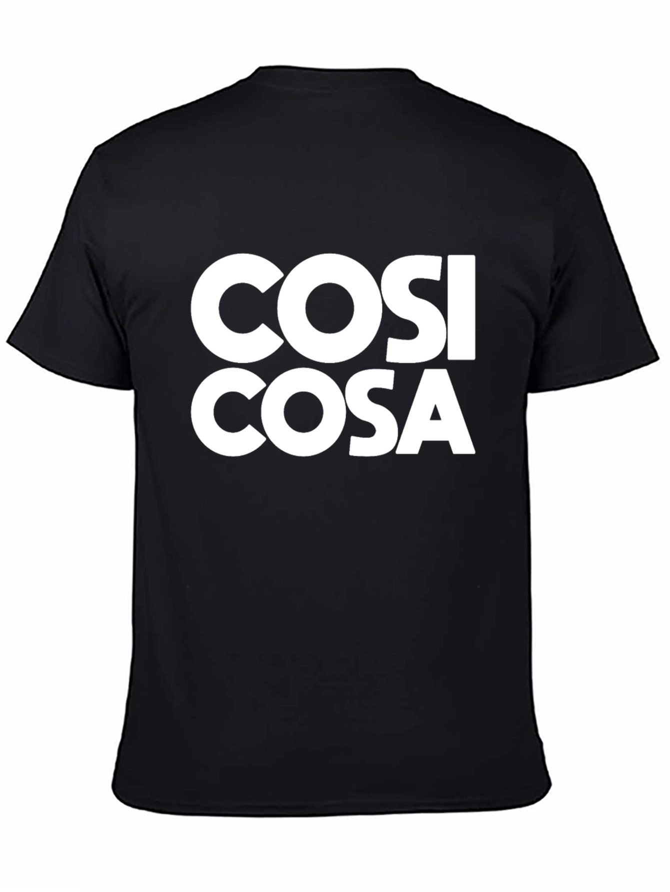 Black Cosi Cosa Graphic Tee - Everyday Comfort view 4