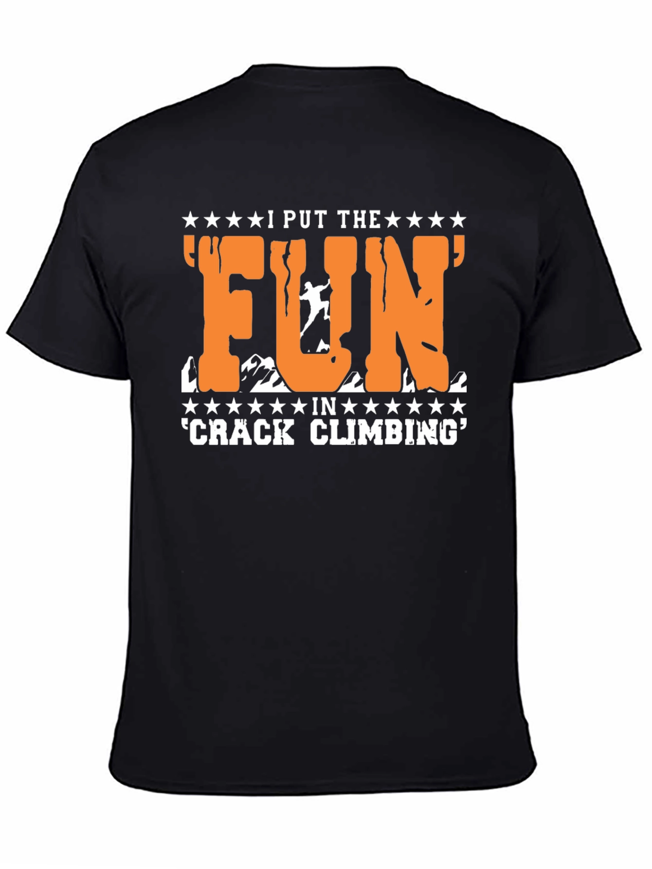 Crack Climbing Fun T-Shirt - Mountain Adventure Tee - 4
