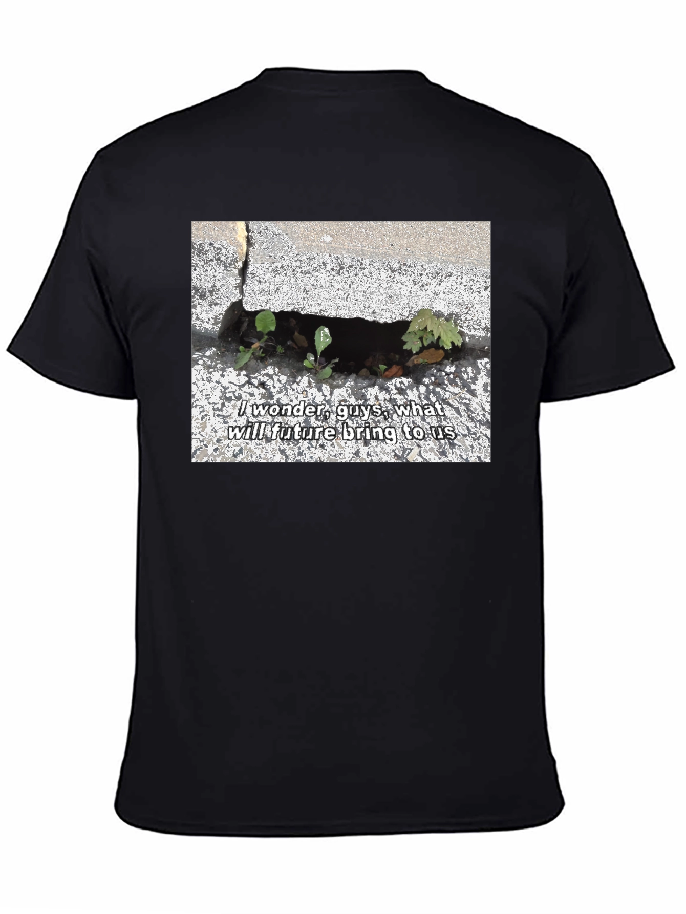 Nature-Inspired Graphic Tee - 'Future' Design - 4