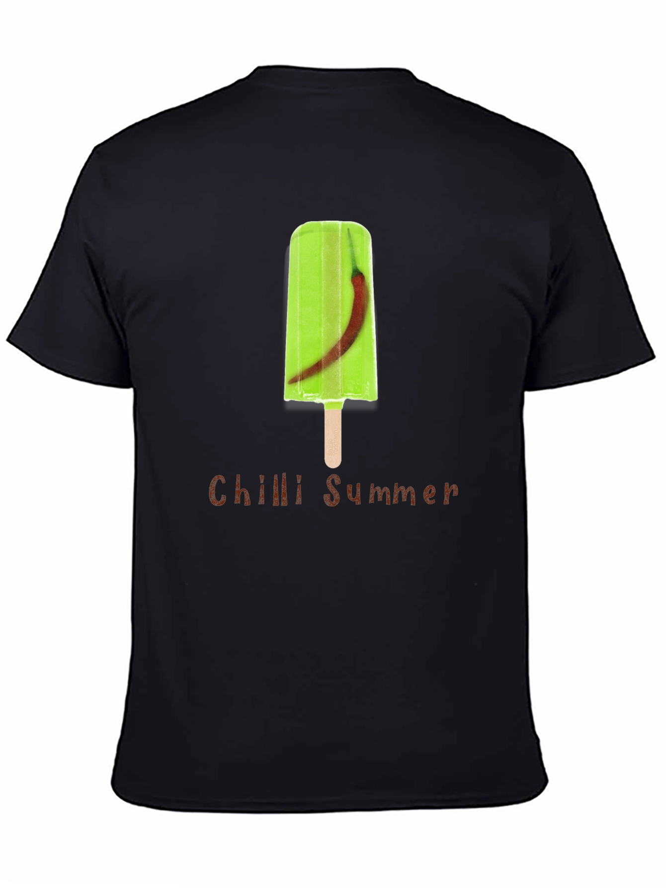 Black Chilli Summer Graphic T-Shirt view 4