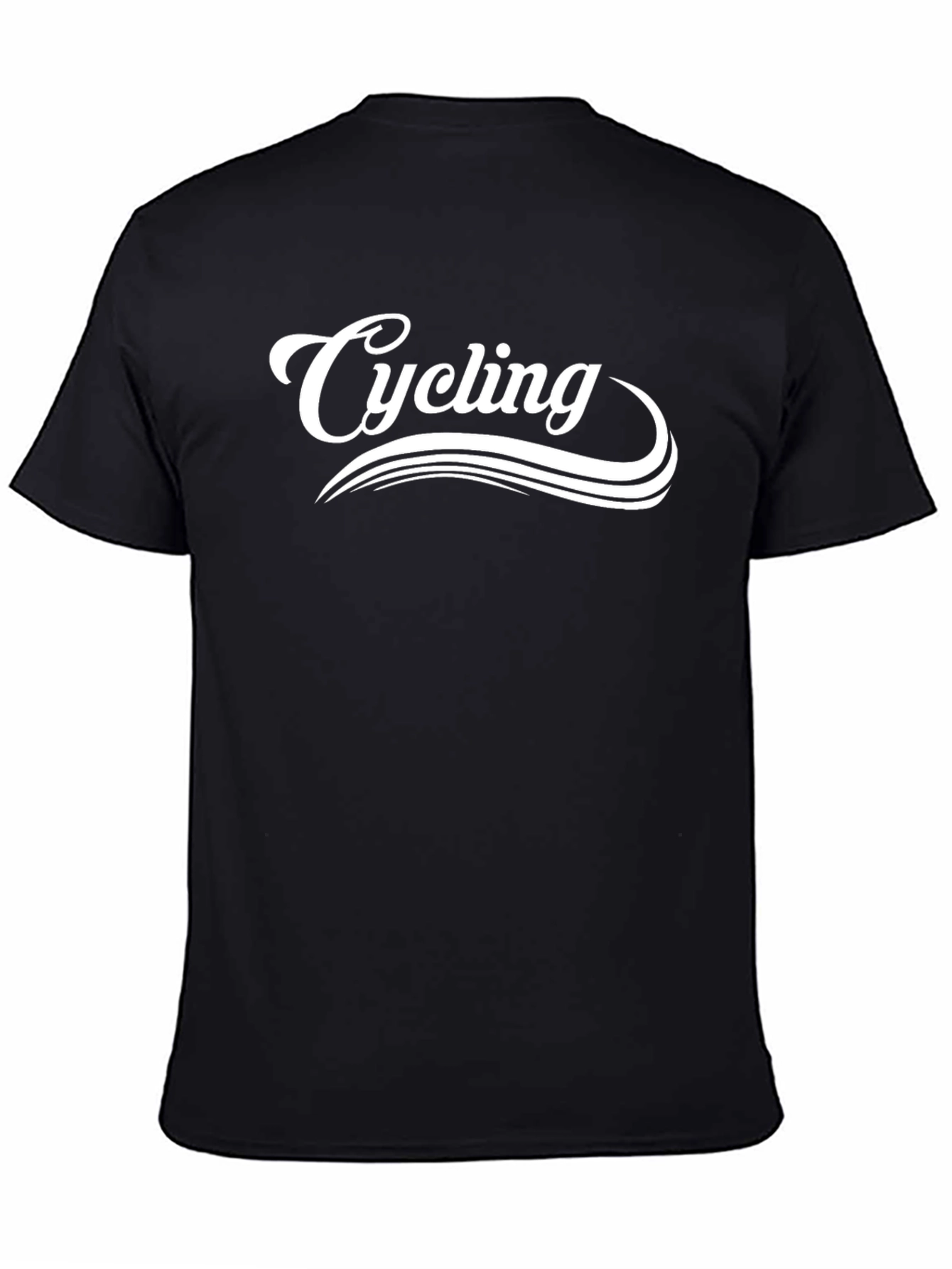 Cycling Graphic T-Shirt - Black - 4