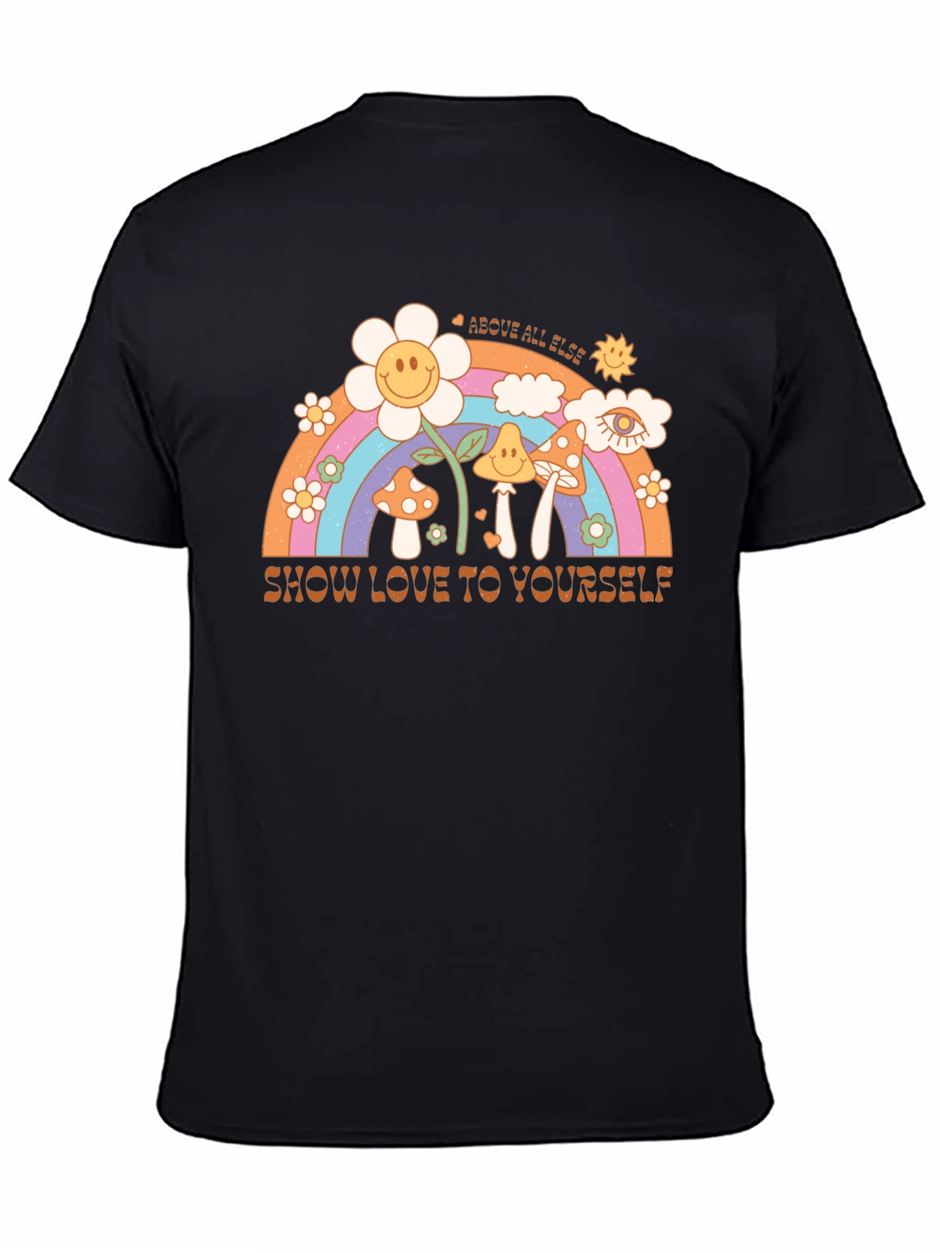 Black Show Love to Yourself Graphic Tee view 4