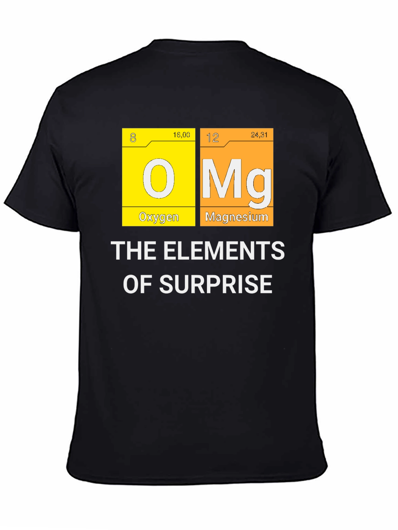 Black OMG Elements of Surprise T-Shirt view 4