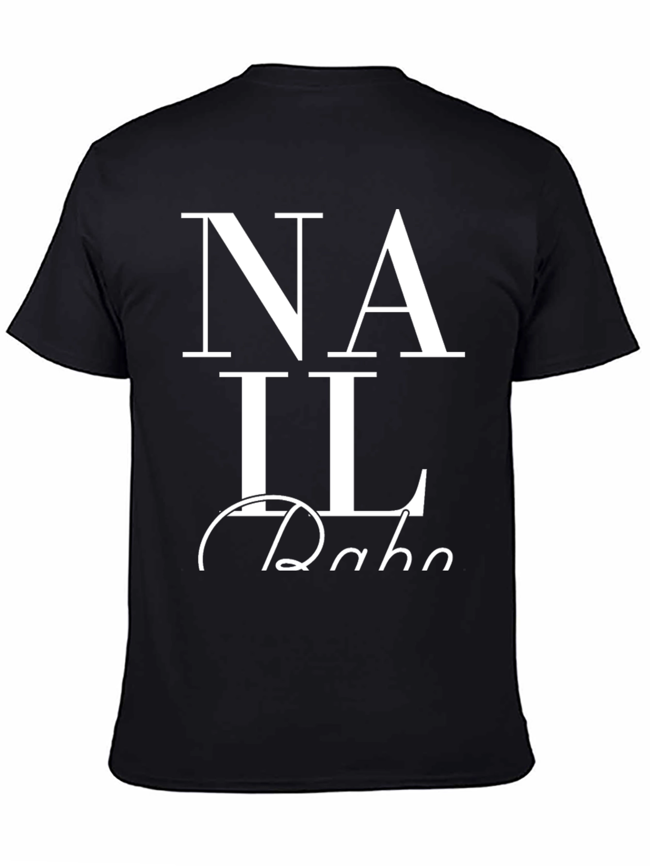 Black Nail Babe Black T-Shirt view 4