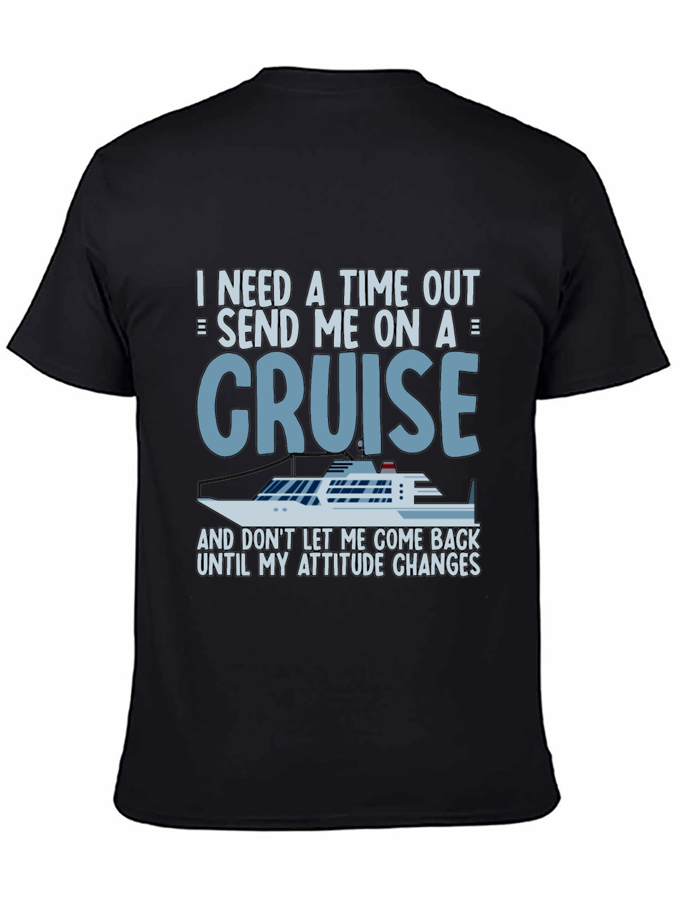 Black Cruise Time Out Graphic Tee view 4