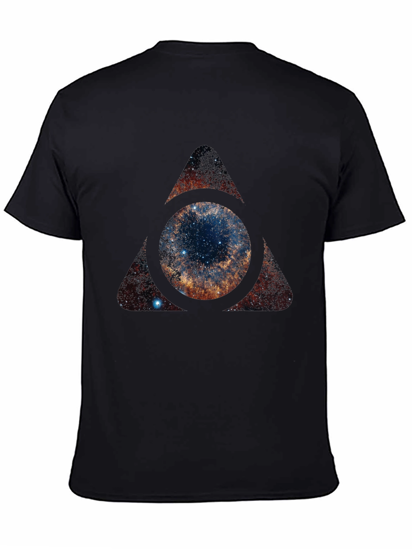 Cosmic Eye T-Shirt - Galaxy Triangle Design - 4