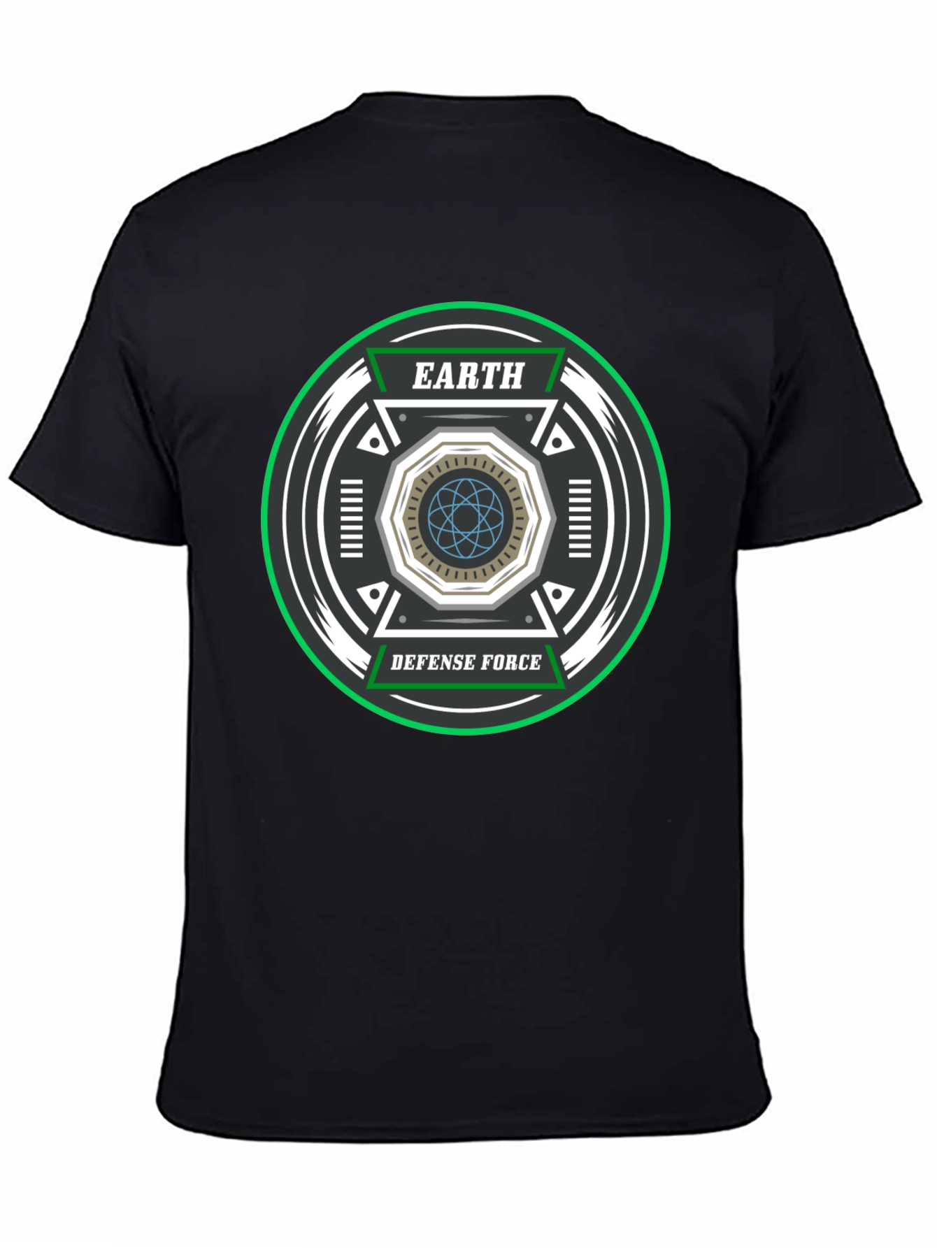Black Earth Defense Force Graphic Tee view 4