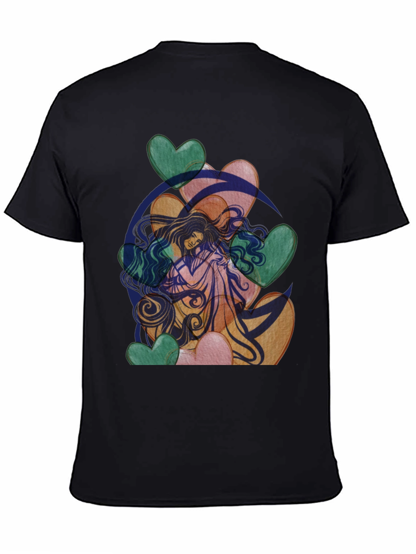 Black Heart & Soul Graphic Tee - Stylish Comfort view 4