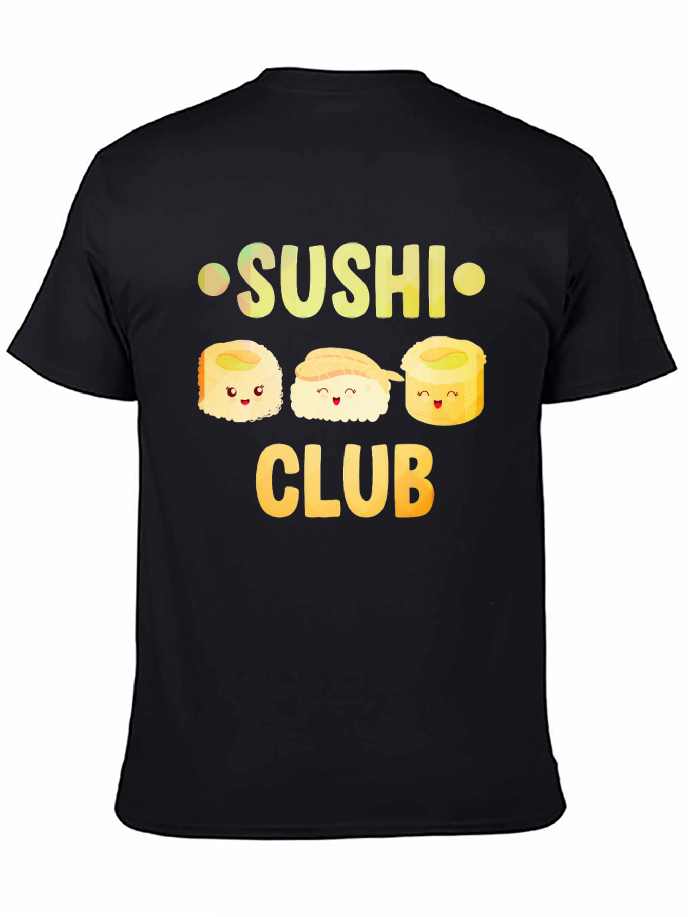 Black Sushi Club Graphic Tee view 4