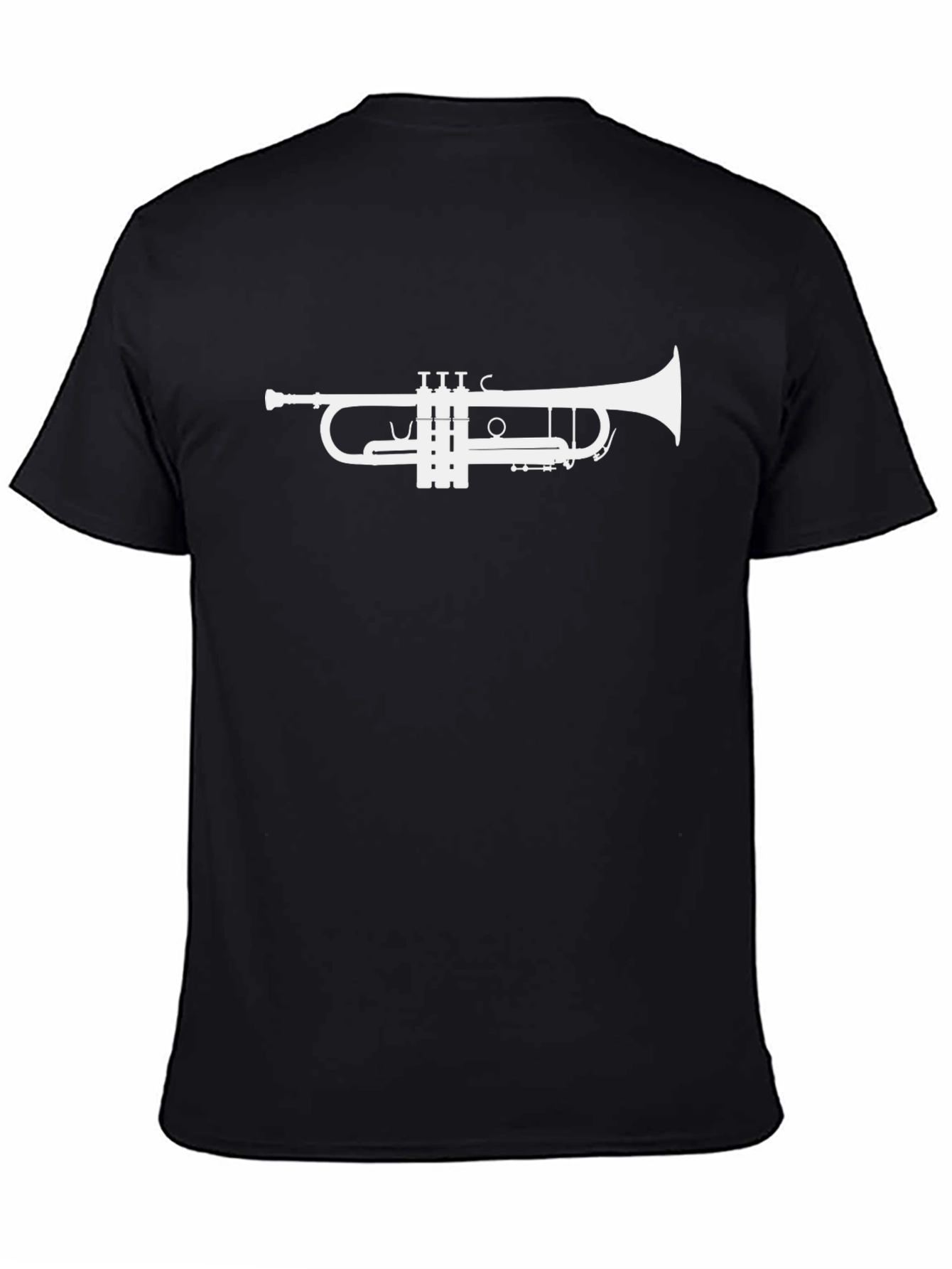 Black Trumpet Graphic Tee - Black view 4