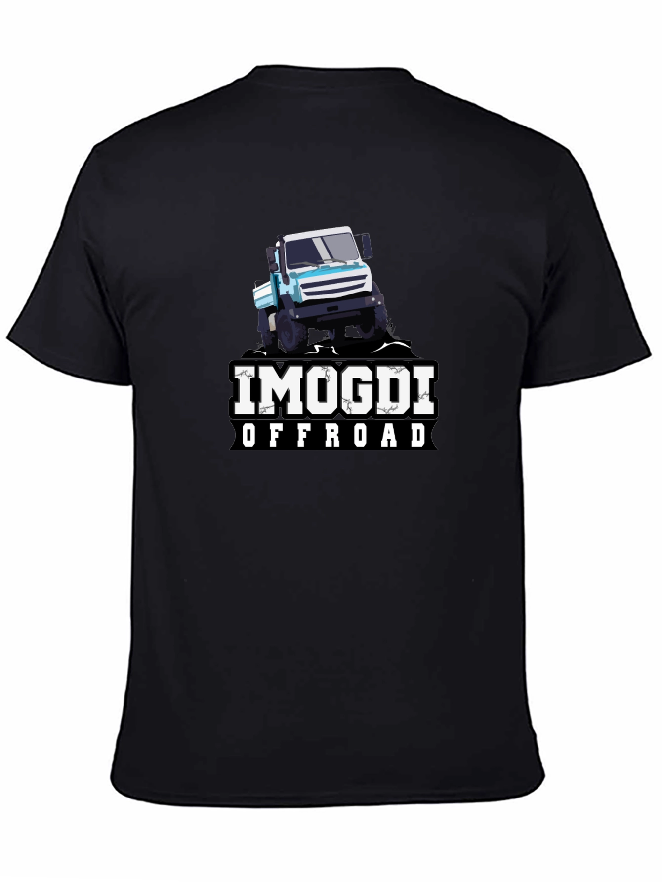 Black IMOGDI Offroad Graphic Tee - Black view 4