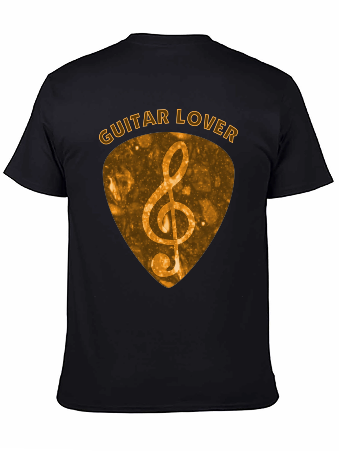 Guitar Lover Treble Clef Music T-Shirt - 4