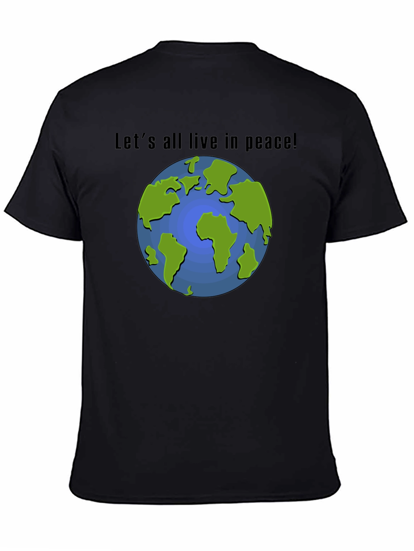 Peace On Earth Graphic T-Shirt - 4