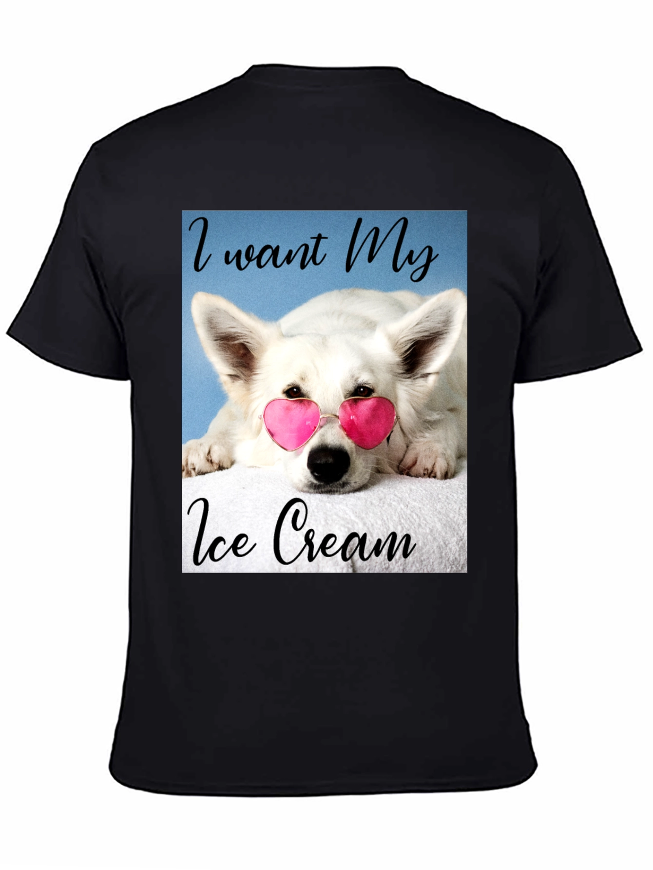 Black Dog Ice Cream T-Shirt view 4