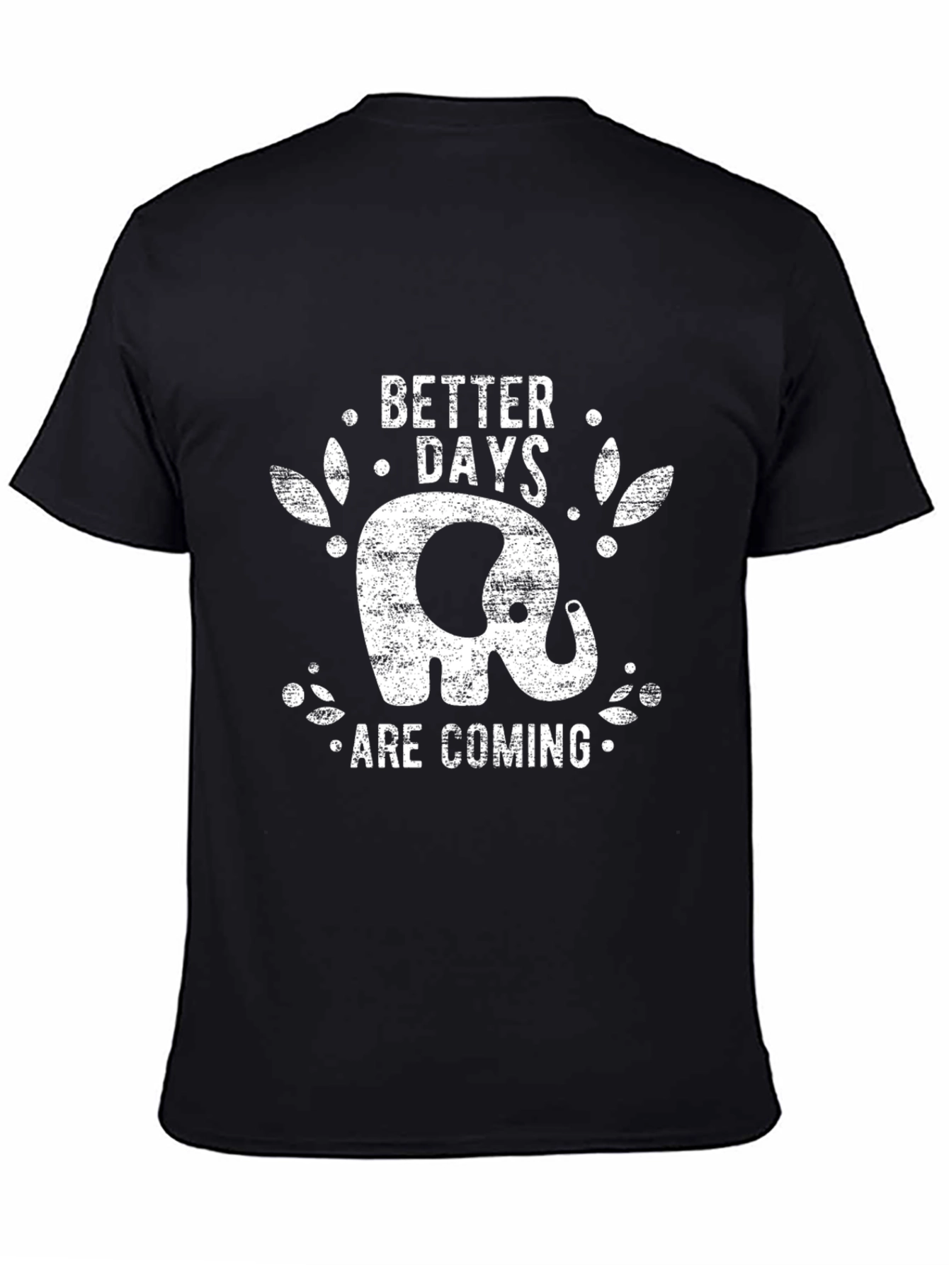 Black Elephant 'Better Days' Graphic T-Shirt view 4