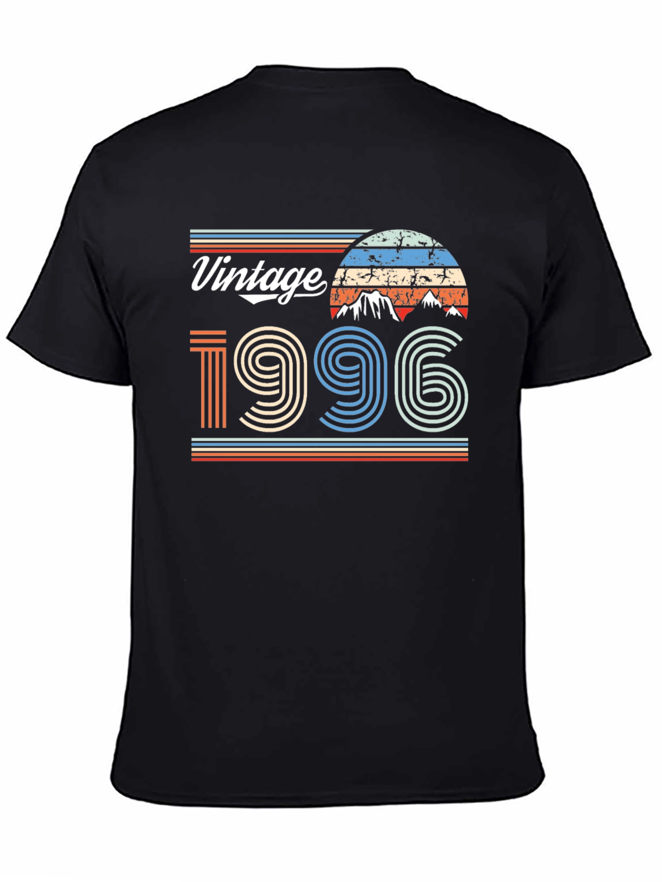 Black Vintage 1996 Graphic T-Shirt view 4