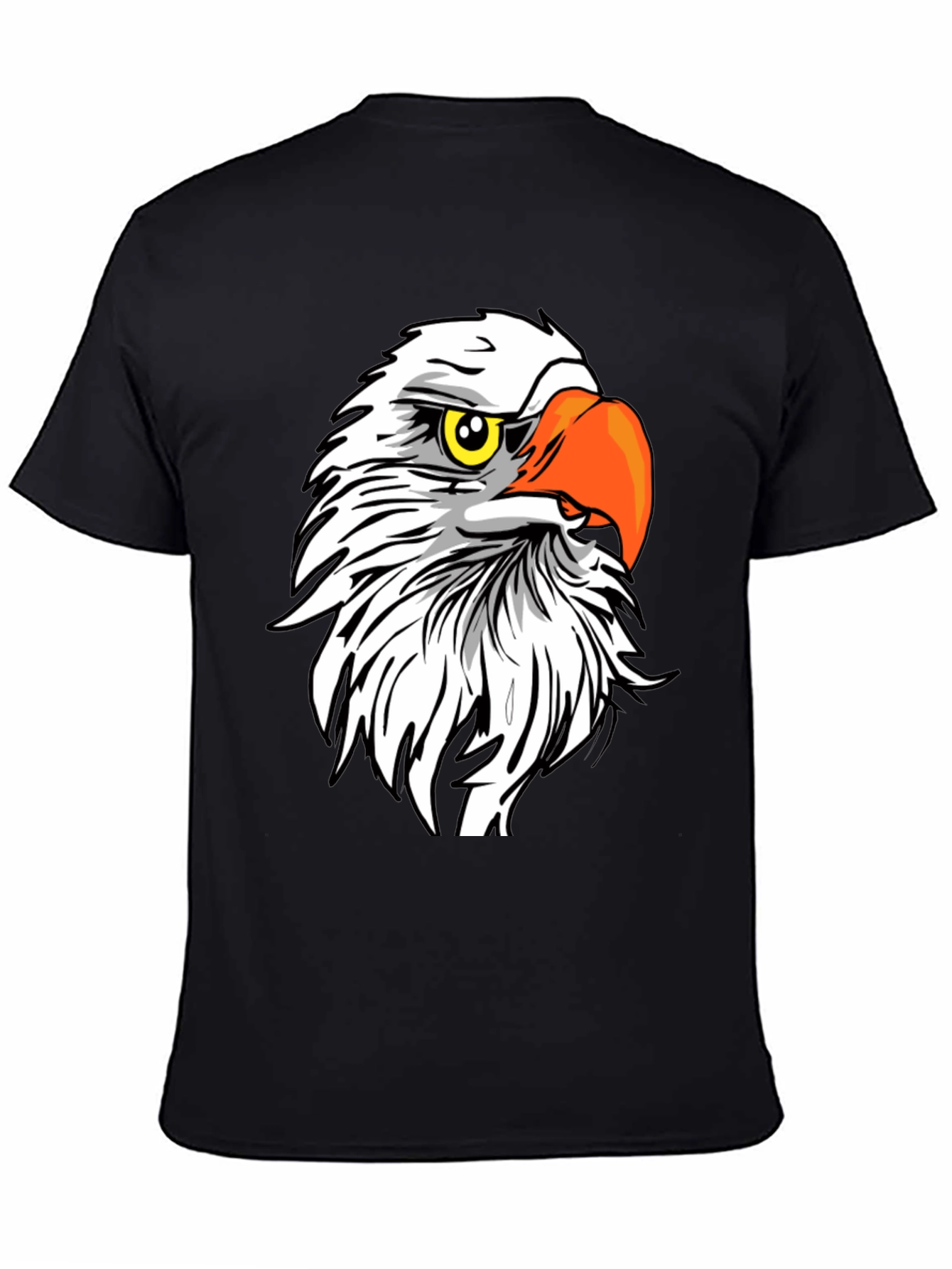 Black Eagle Graphic T-Shirt - Bold and Patriotic view 4