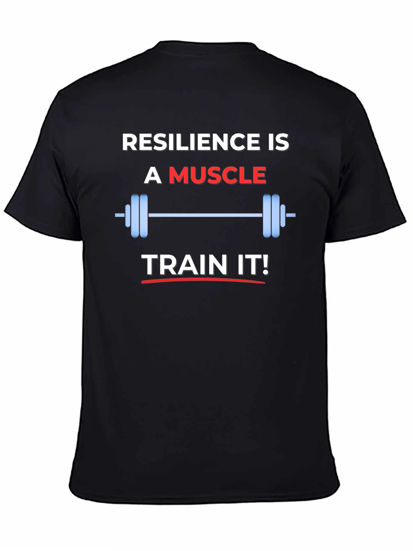 Black Resilience is a Muscle Graphic T-Shirt view 4
