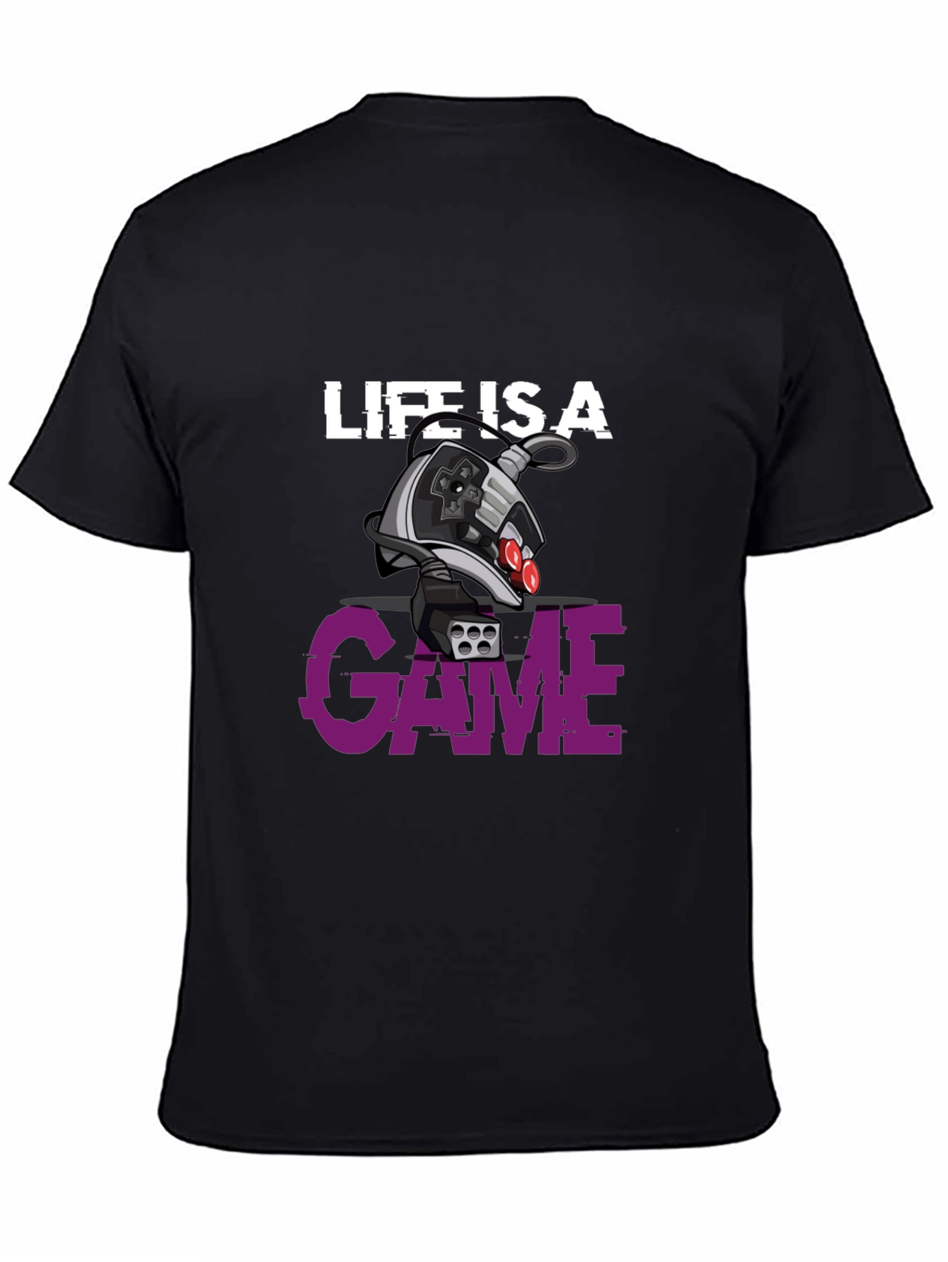 Black Life is a Game T-Shirt view 4