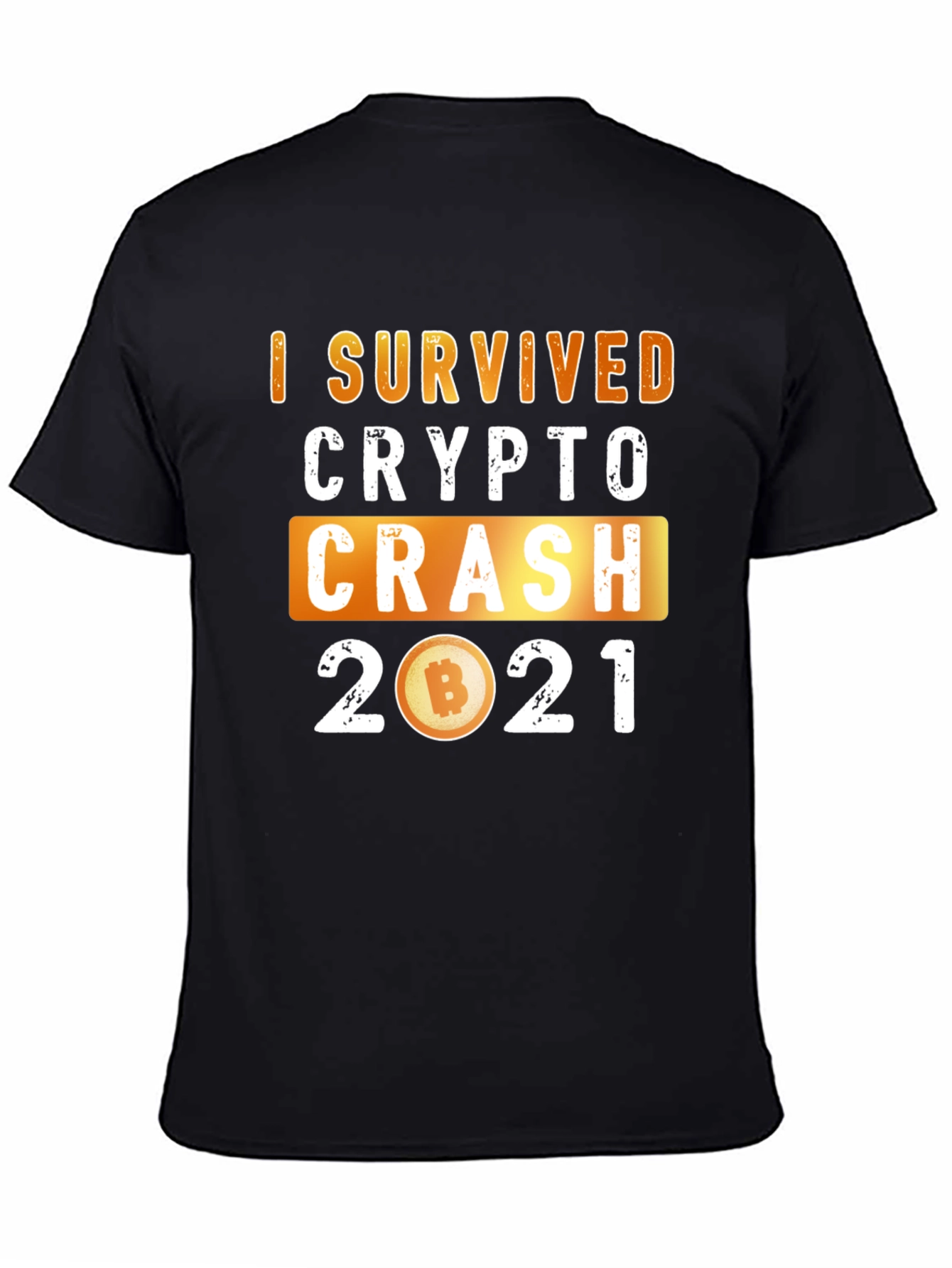 Black Crypto Crash 2021 T-Shirt view 4