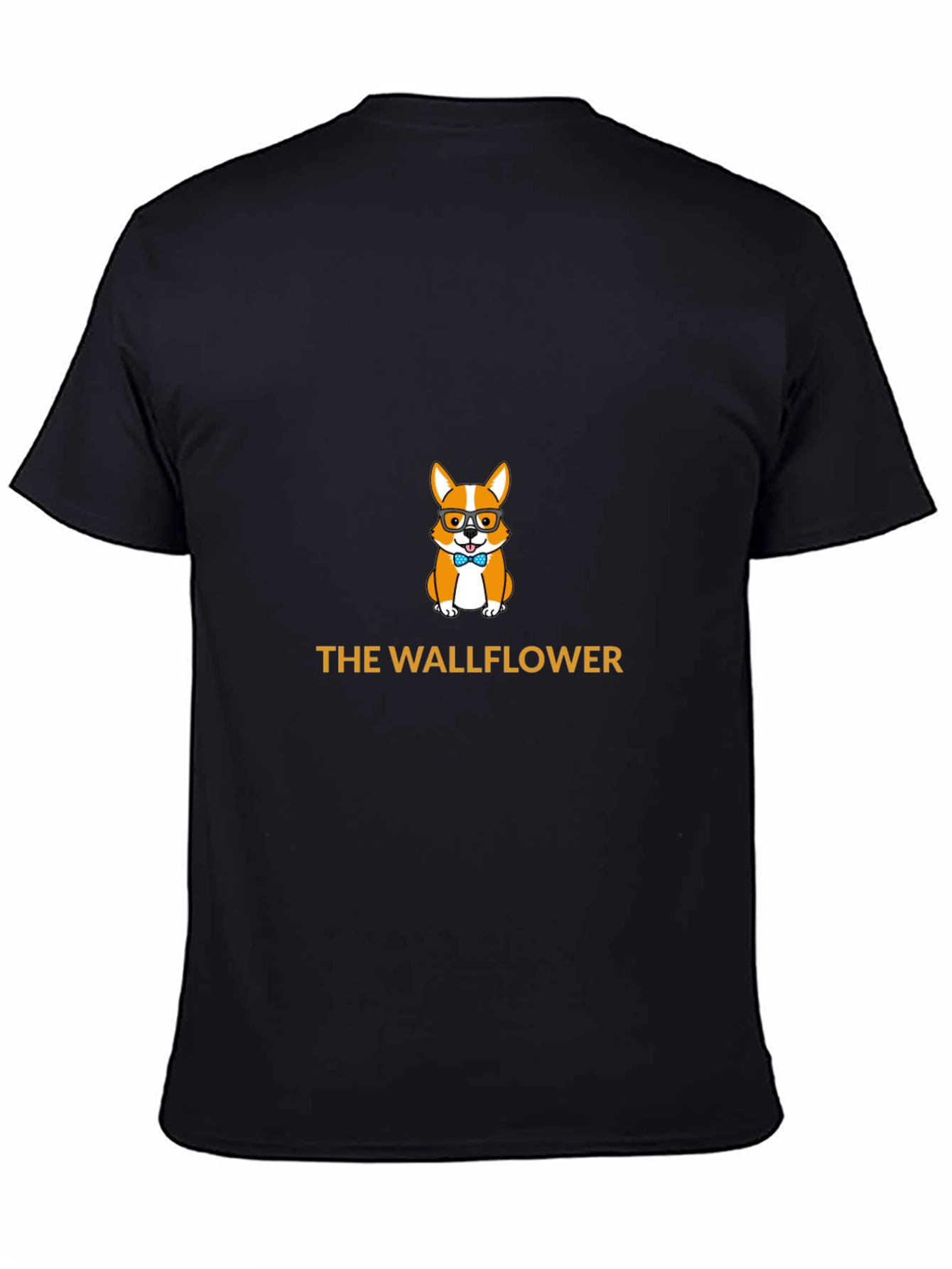 Black The Wallflower Corgi T-Shirt view 4