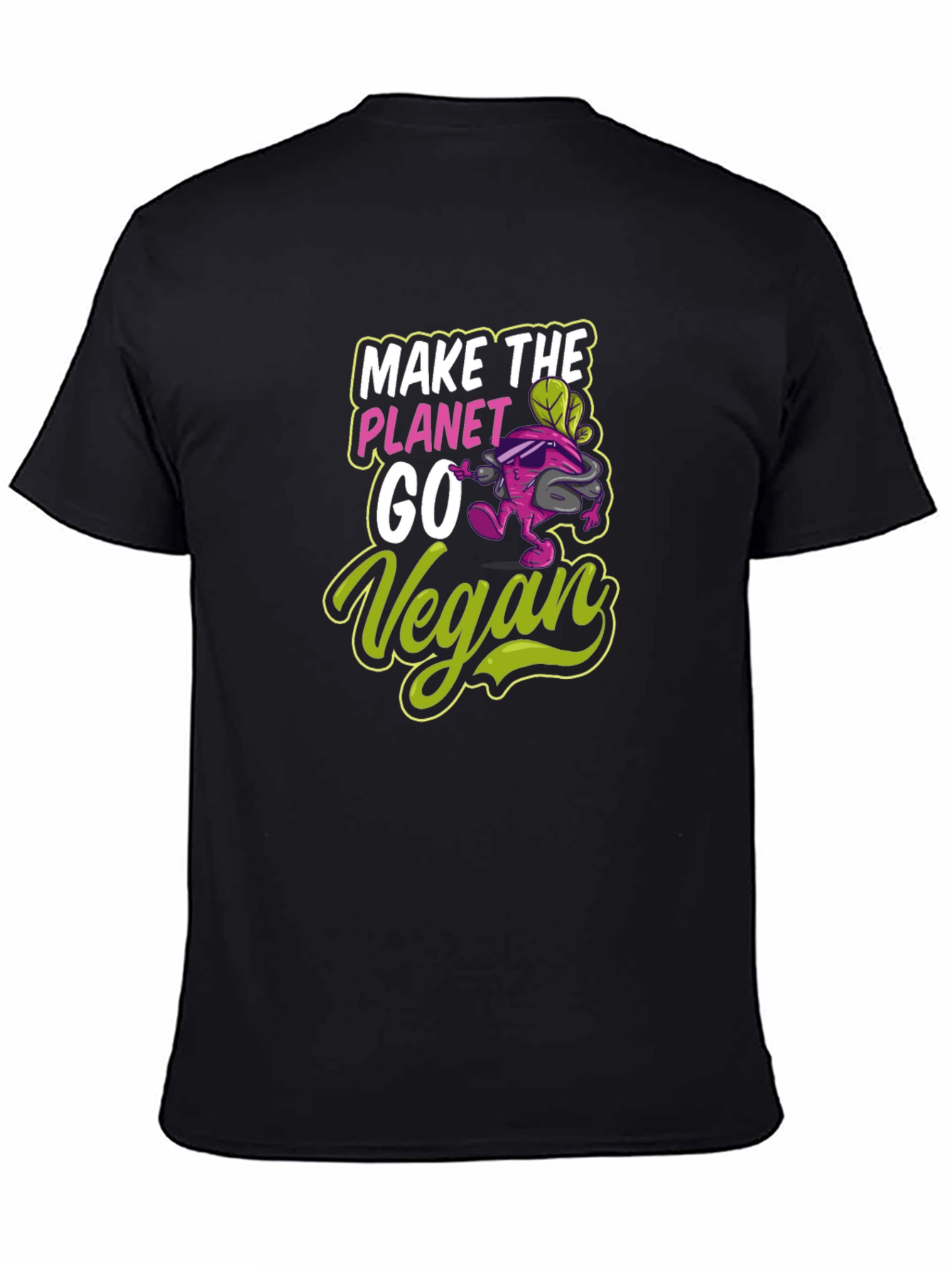 Make The Planet Go Vegan Tee - 4