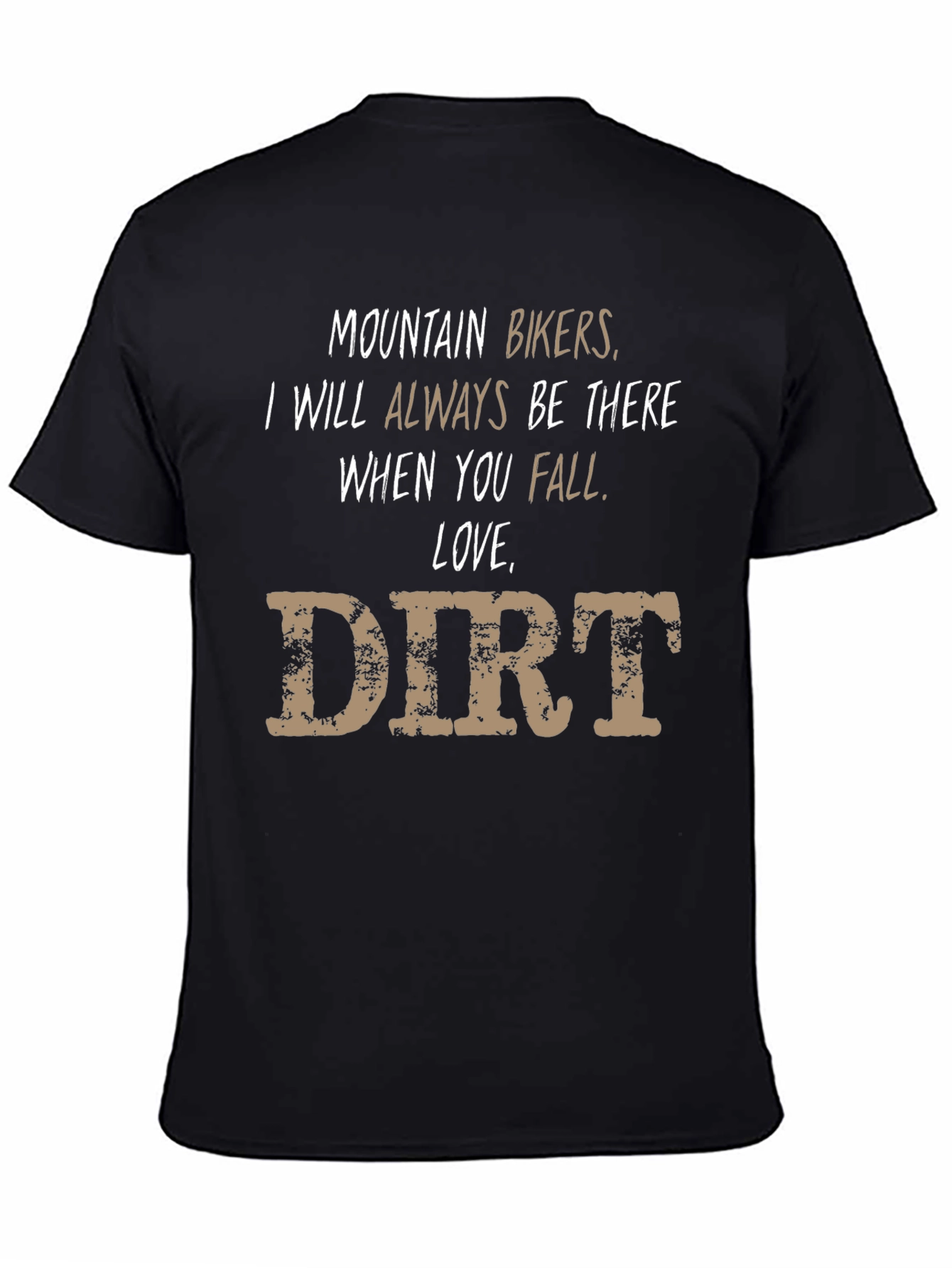 Black Mountain Biker T-Shirt - Dirt Love view 4