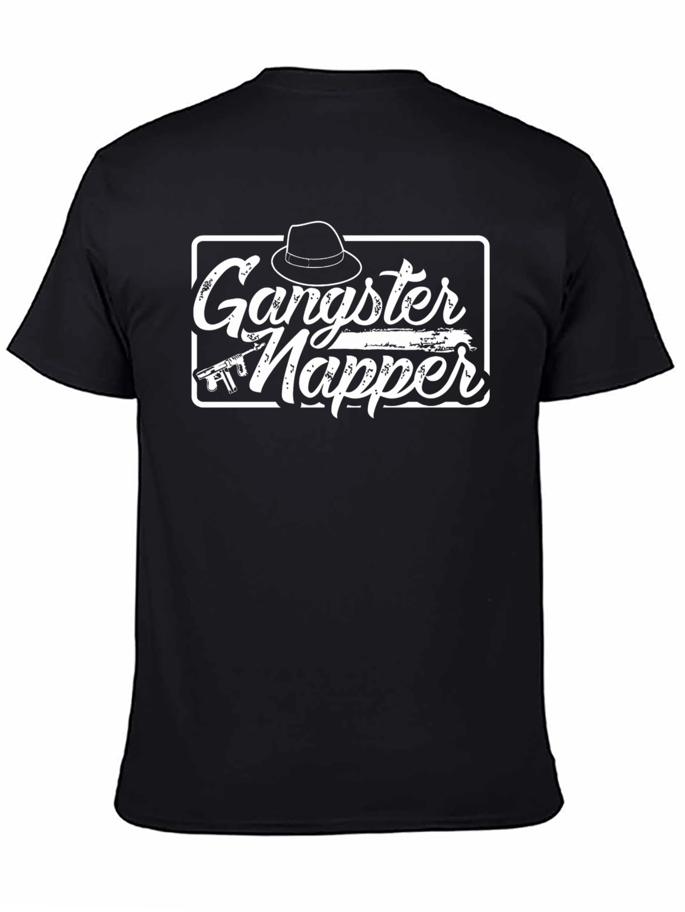 Gangster Napper T-Shirt - Funny Sleep Design - 4