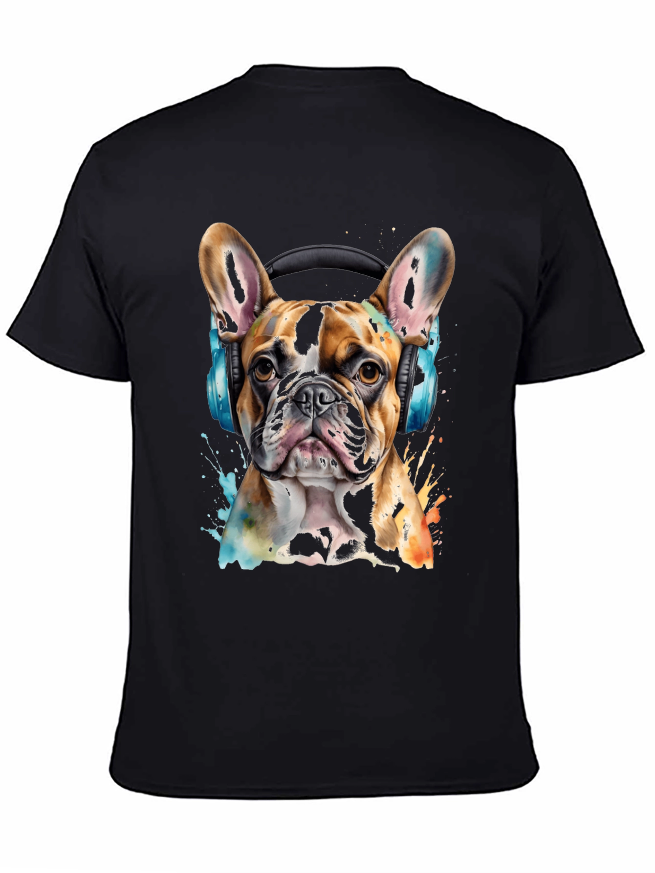 Black Bulldog DJ Graphic Tee view 4