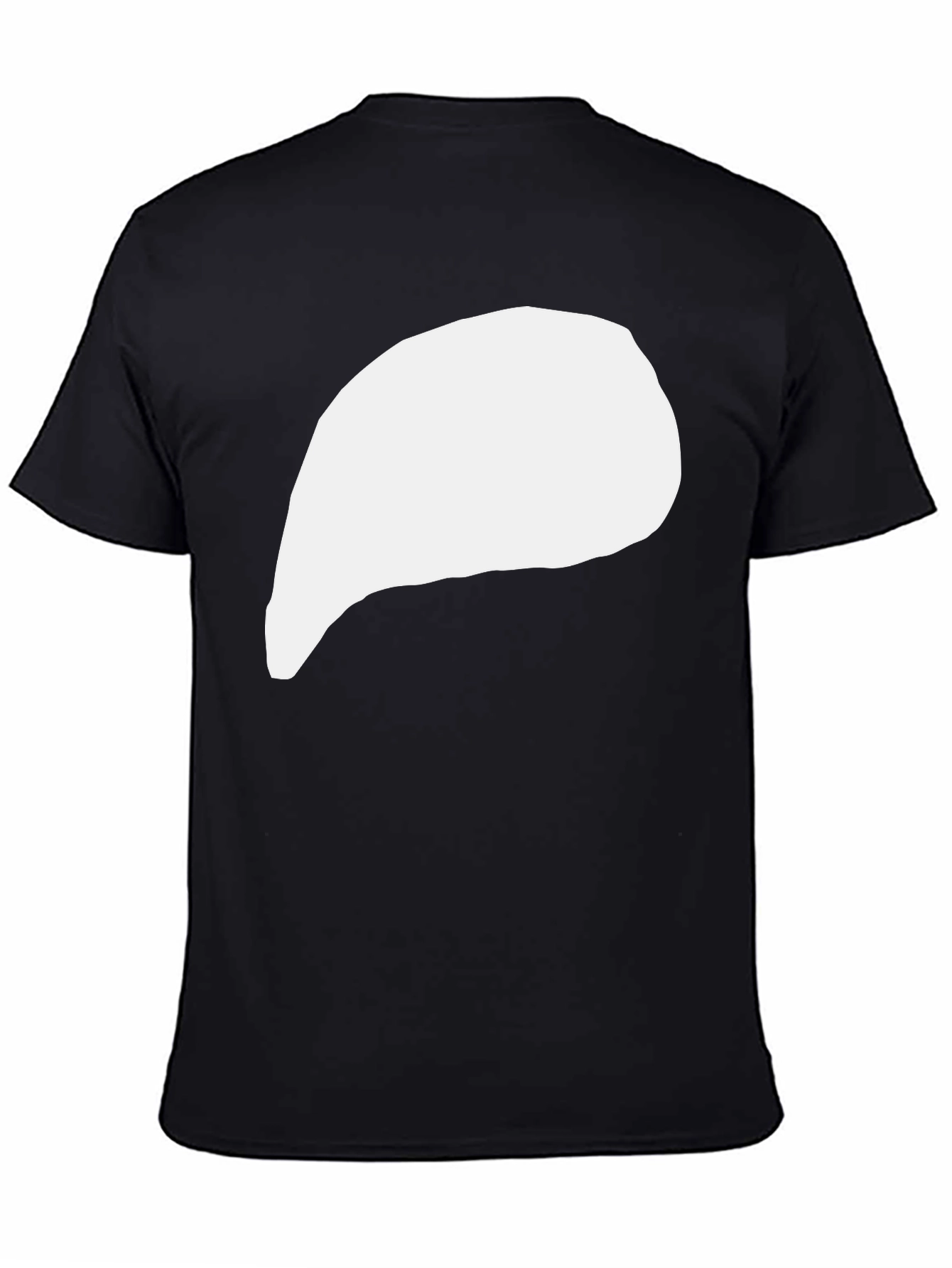 Black Minimalist Graphic Tee - Modern Streetwear view 4