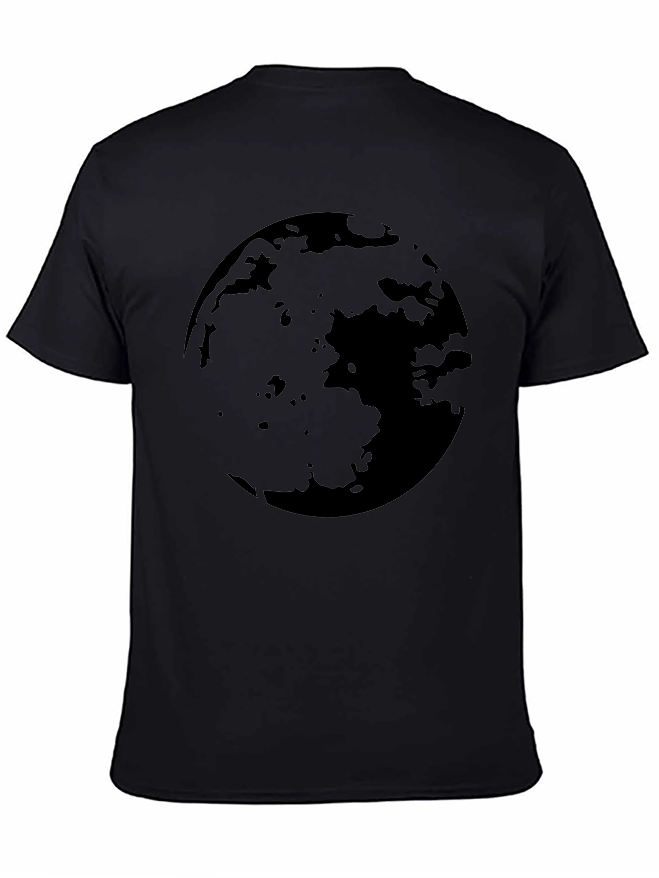 Lunar Phase Black T-Shirt - 4