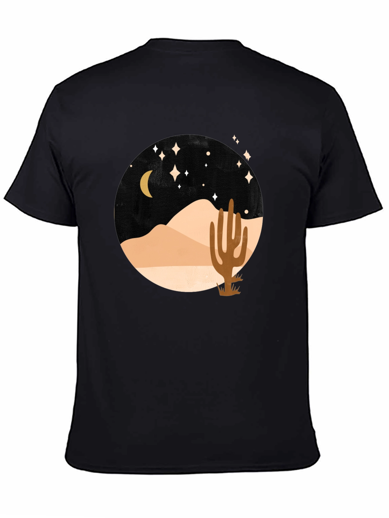 Black Desert Night Graphic Tee view 4