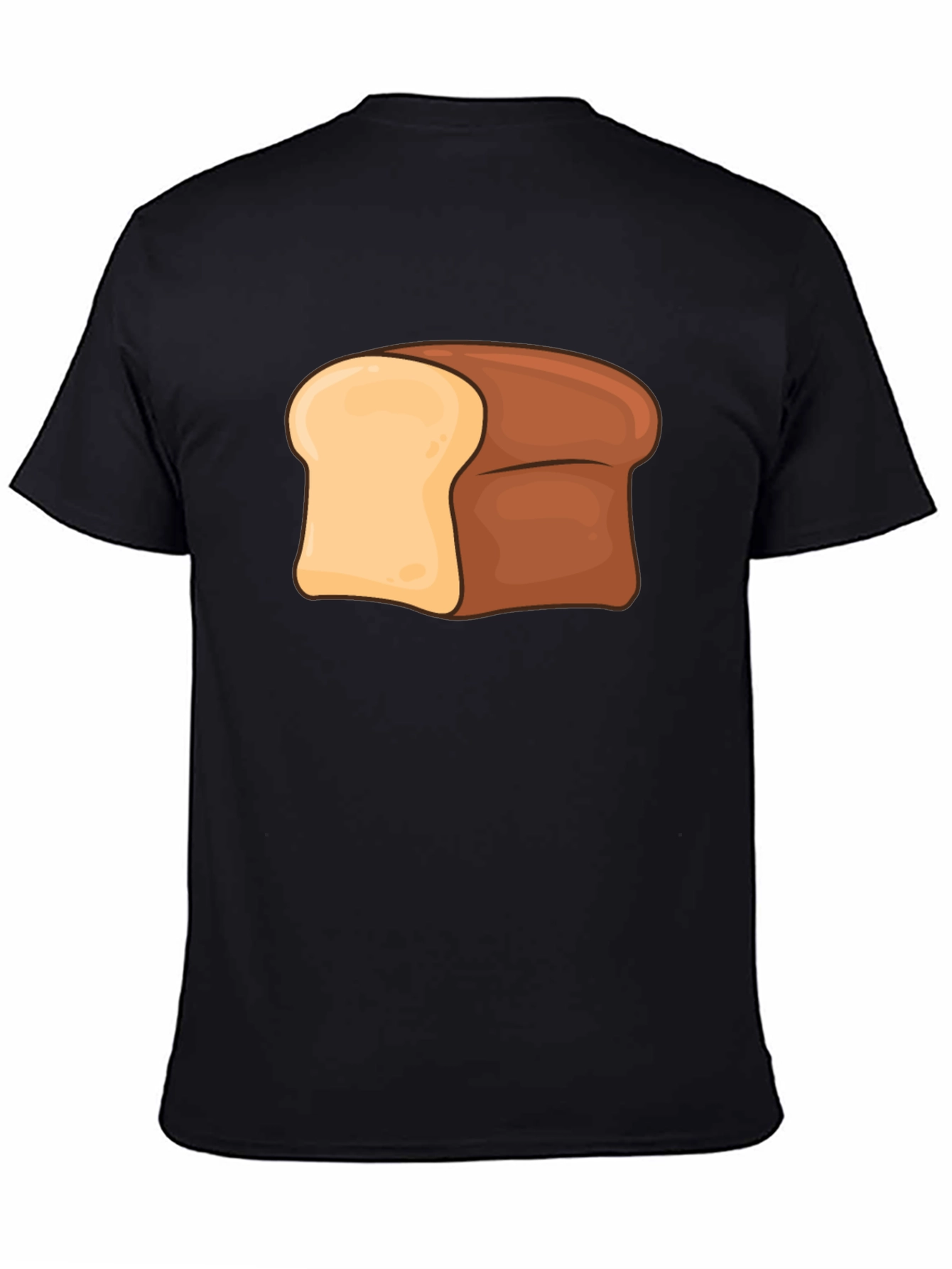 Black Bread Graphic T-Shirt - Comfort & Style view 4