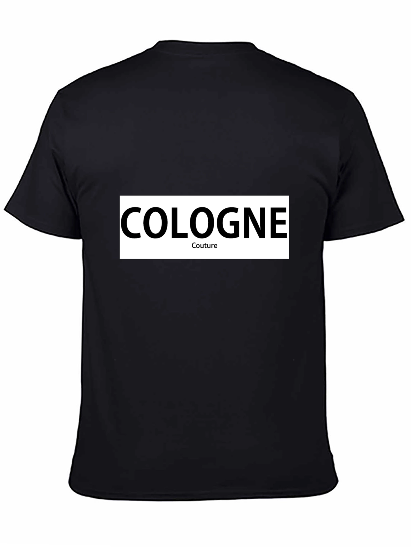 Black Cologne Couture Black Graphic Tee view 4