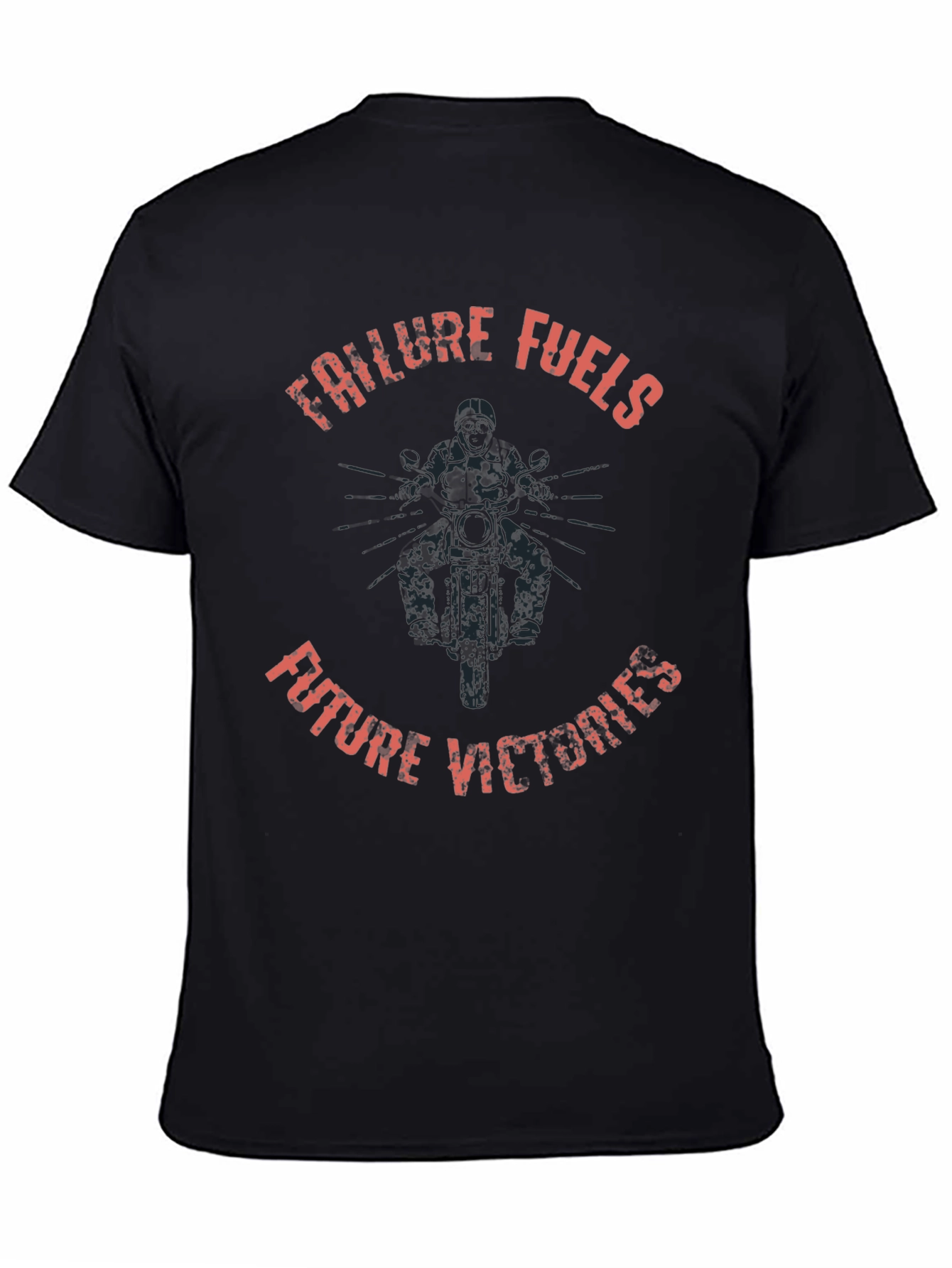 Black Failure Fuels Future Victories Graphic Tee view 4